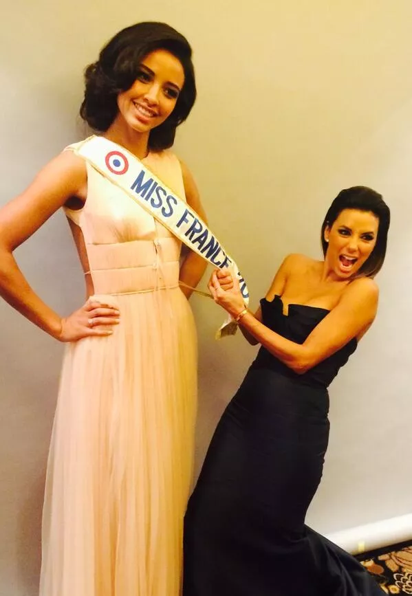 Eva Longoria and Miss France