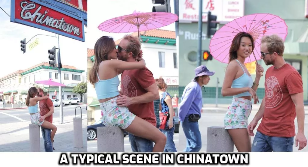 Even in Chinatown white guys are taking your women...