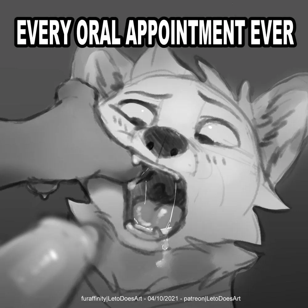 Every Oral Appointment Ever (letodoesart)