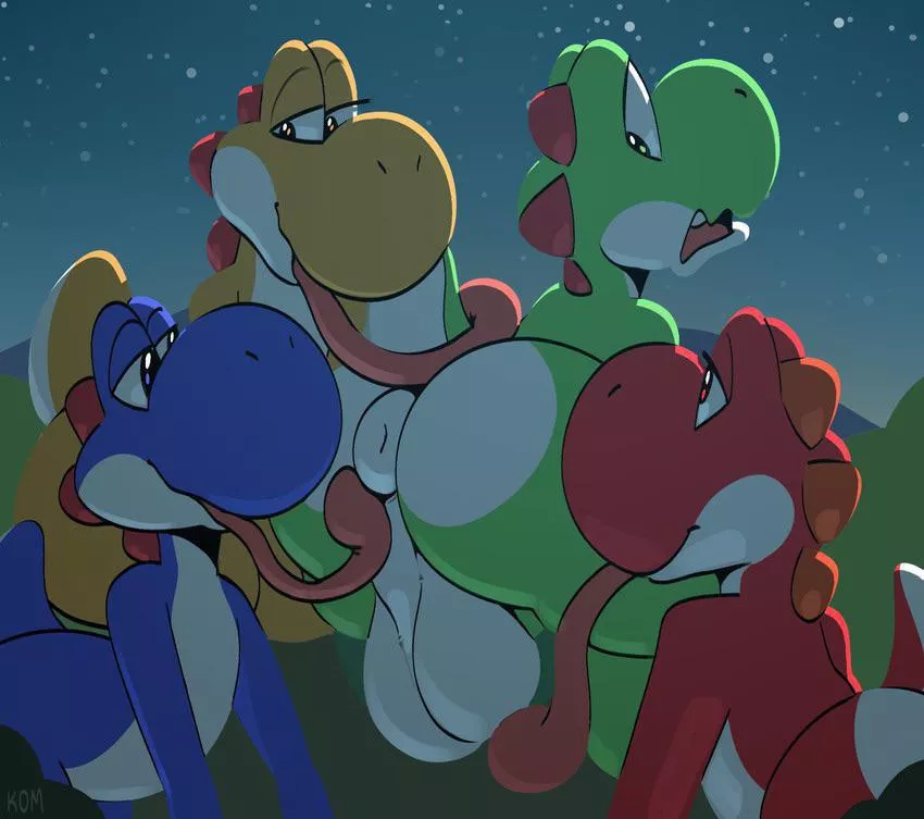 Everyone wants a piece of Yoshiâ€™s ass.. (Komdog)