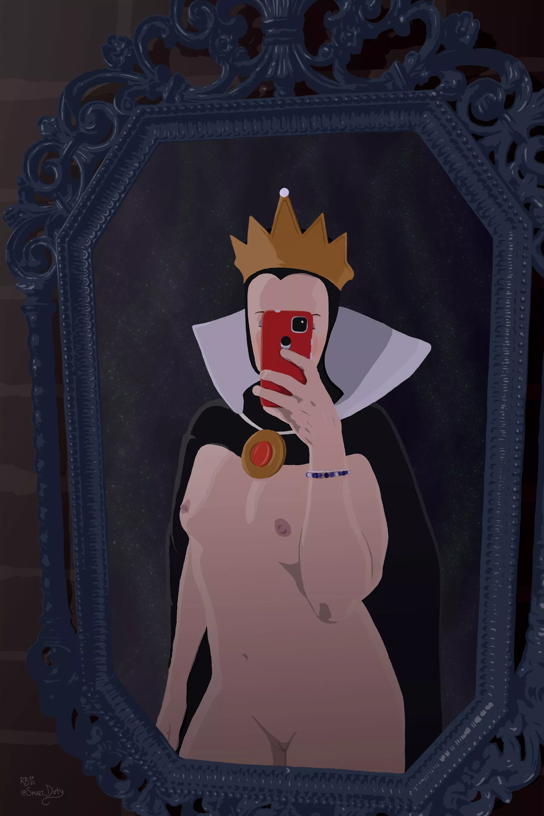 Evil Queen - Mirror, Mirror (Fartydirtpatch) [Snow White and the Seven Dwarfs]