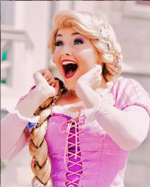 Excited Rapunzel