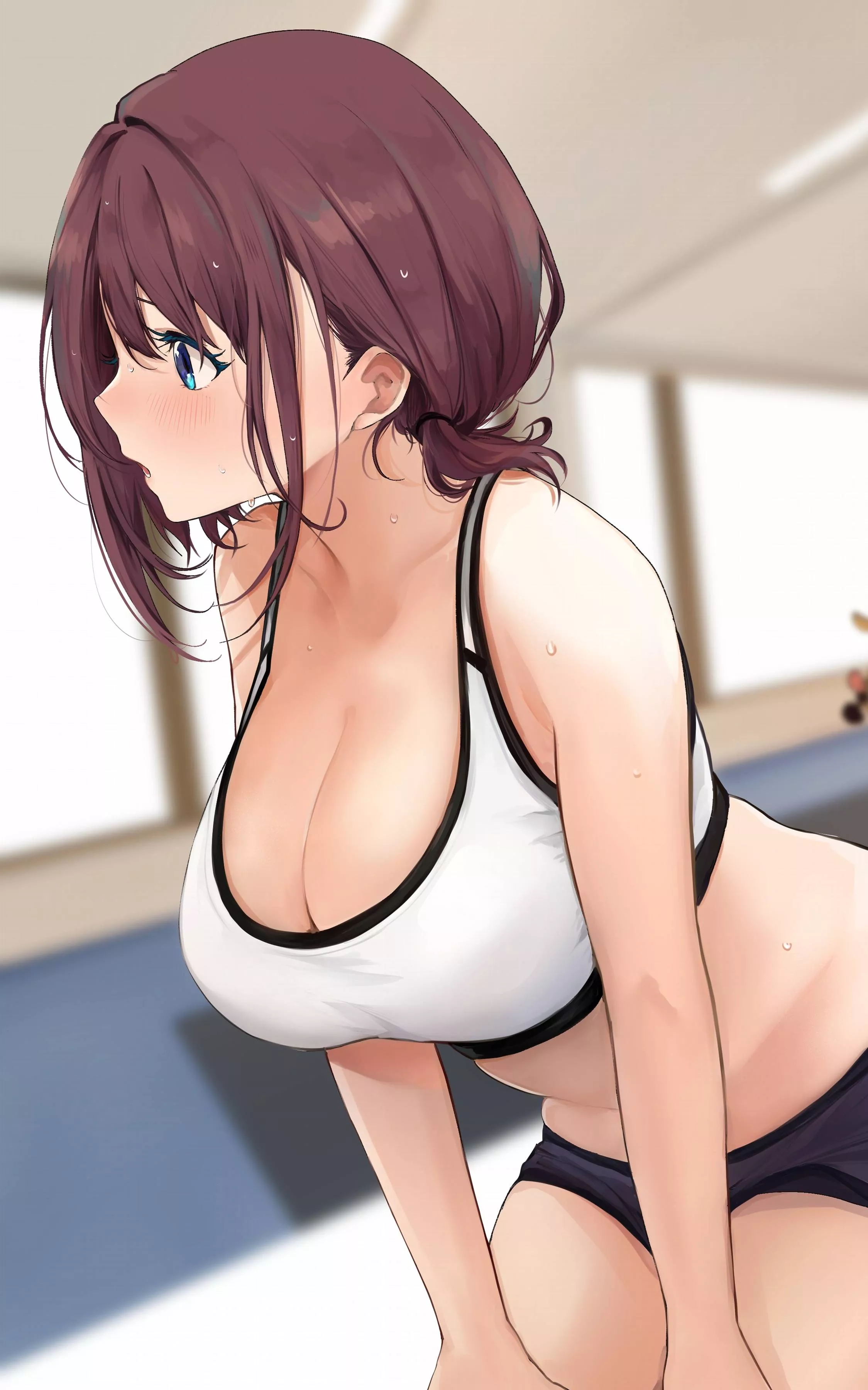 Exercising [Original] [2250x3600]