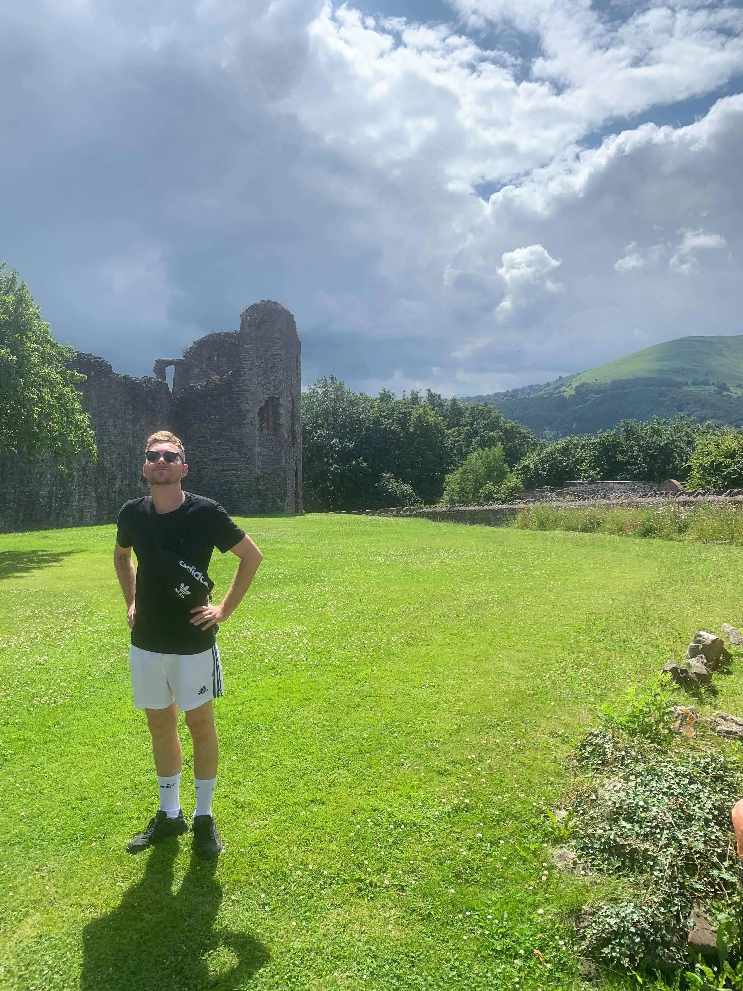 Exploring ruins before I got my dick serviced 😈