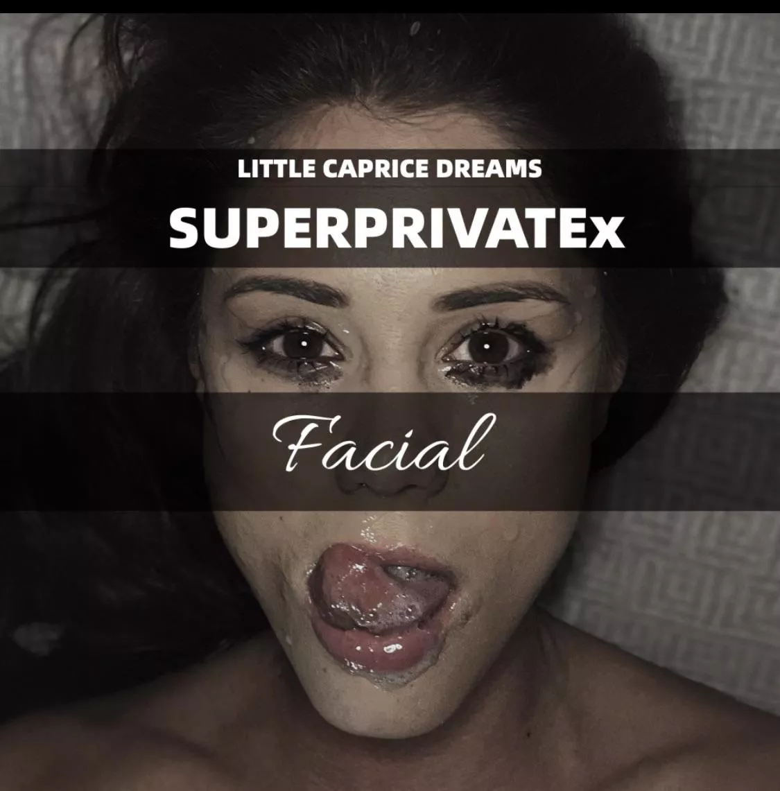 Extreme facial on Little Caprice Dreams