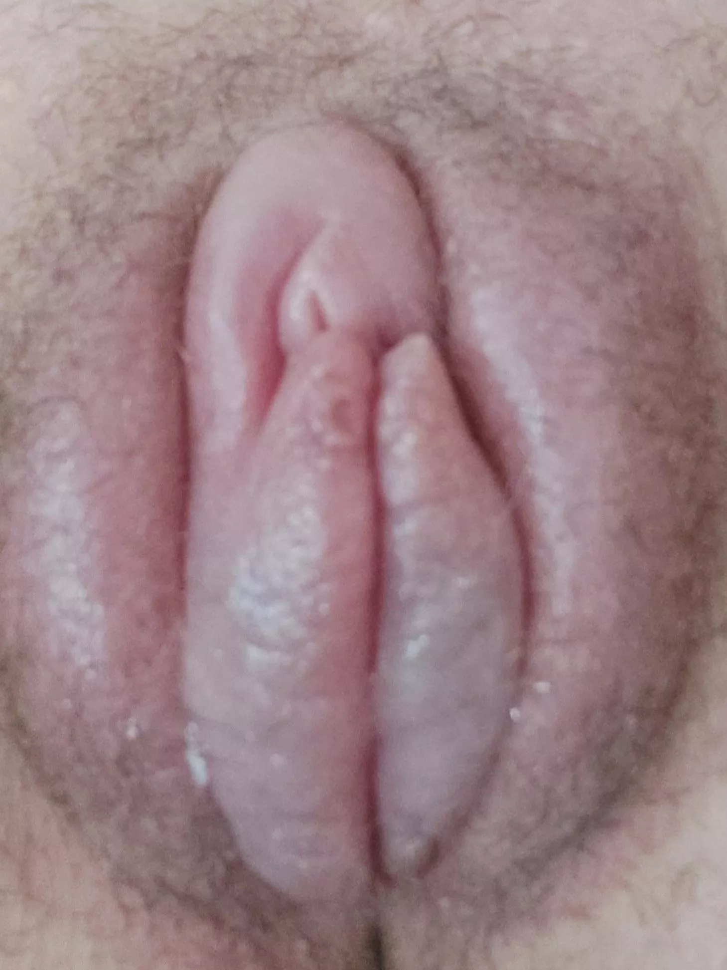 [f] A plump, pumped pussy ready to be touched. Update to my post yesterday