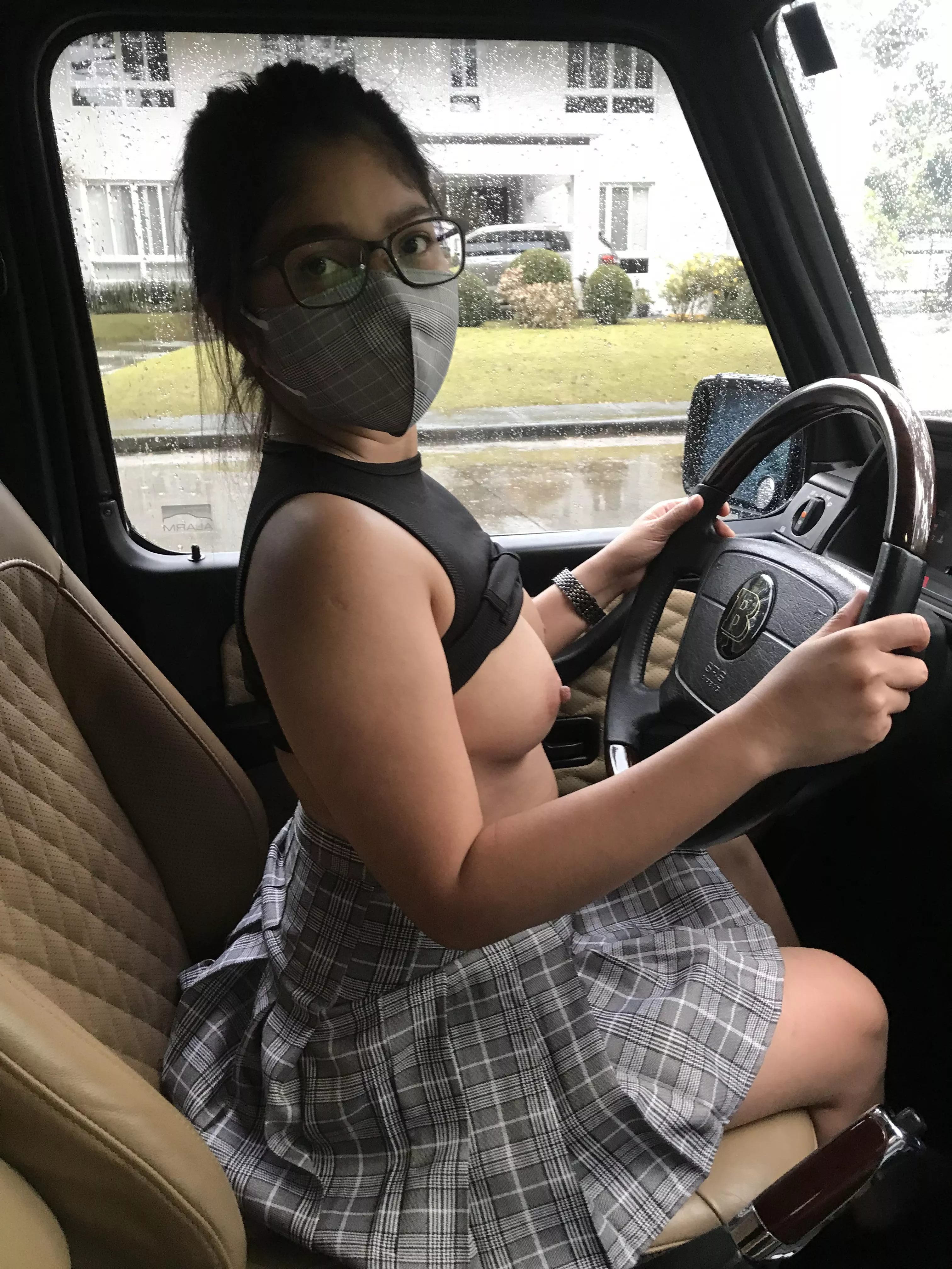 [F] Welcome onboard, are YOU ready for a wild ride in my Uber?