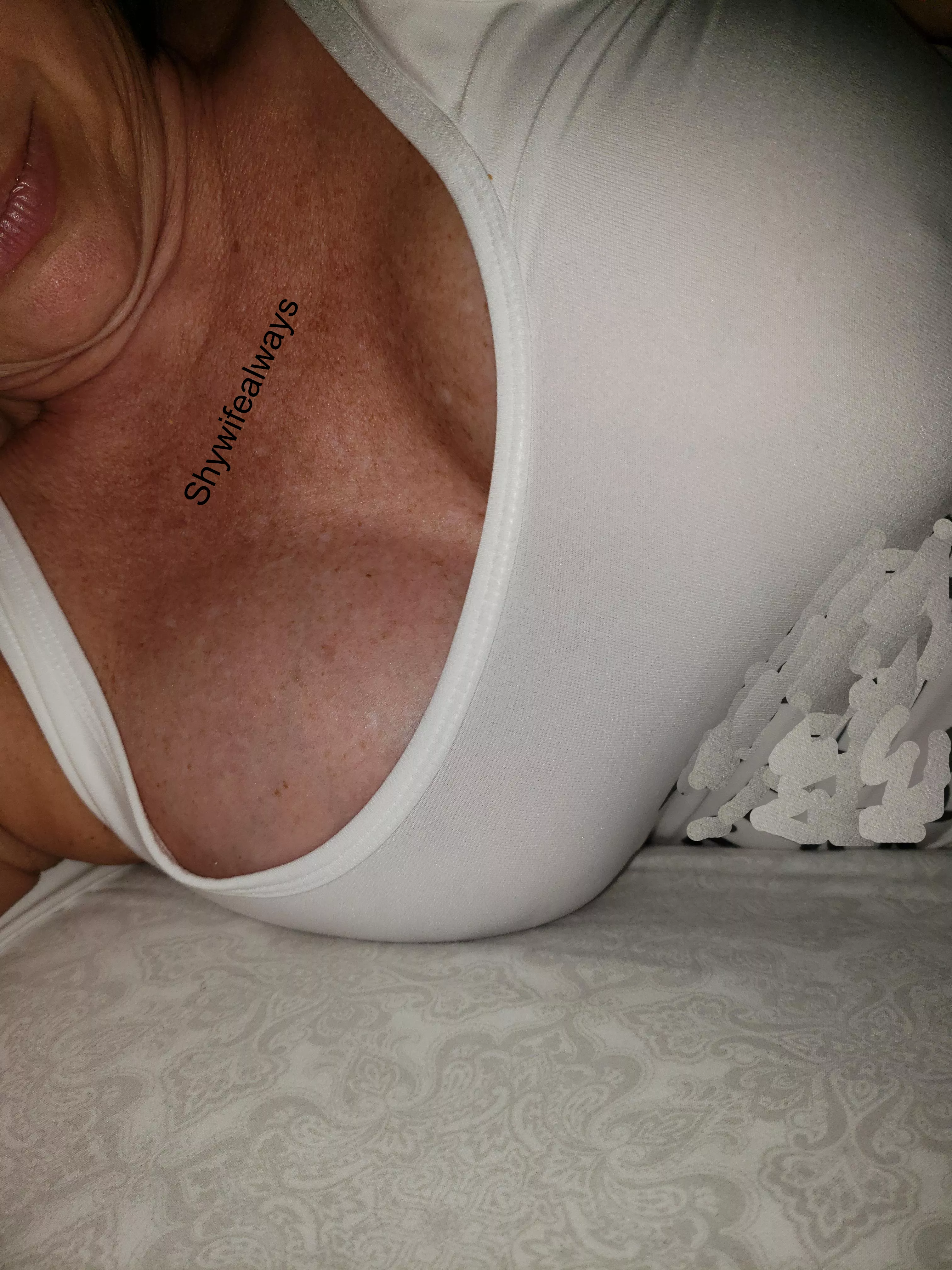 [F]50 I like to go braless in these tight tank tops