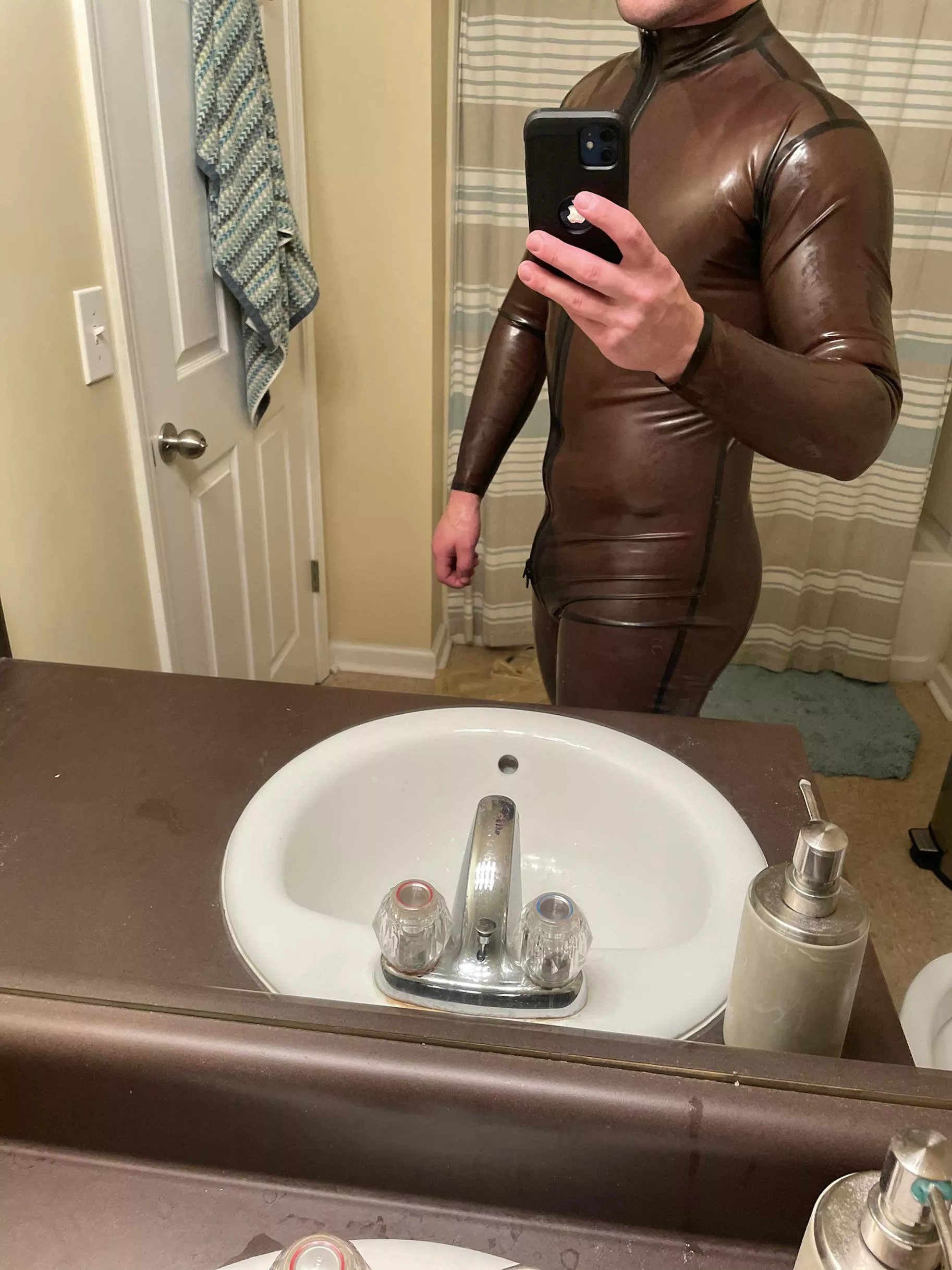 Favorite color in latex 🖤