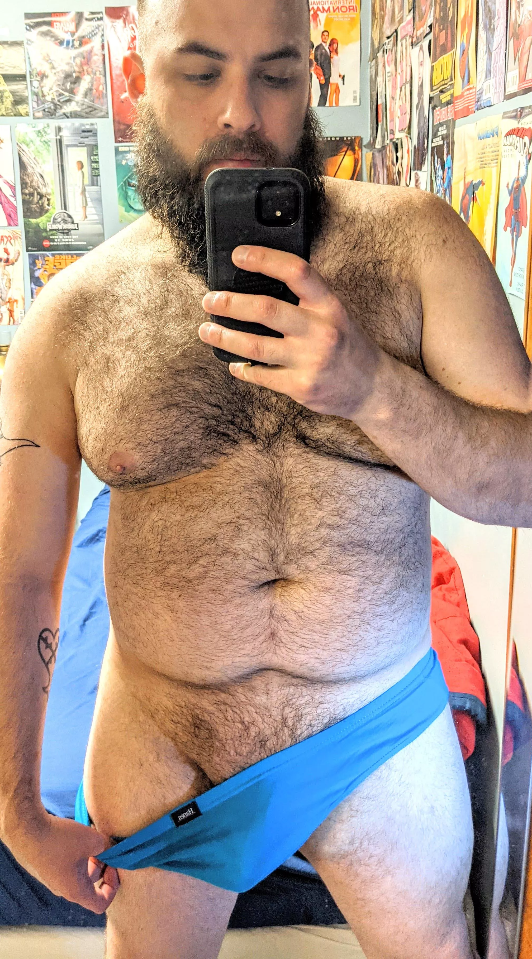 Feeling depressed and sexy at the same time. And very, very fuzzy.