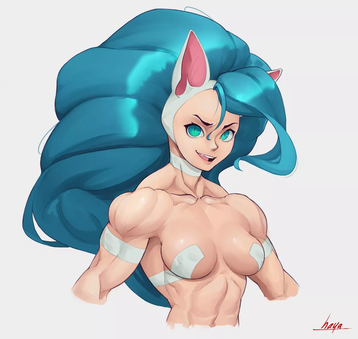 Felicia (@hayabusart) [Dark Stalkers]