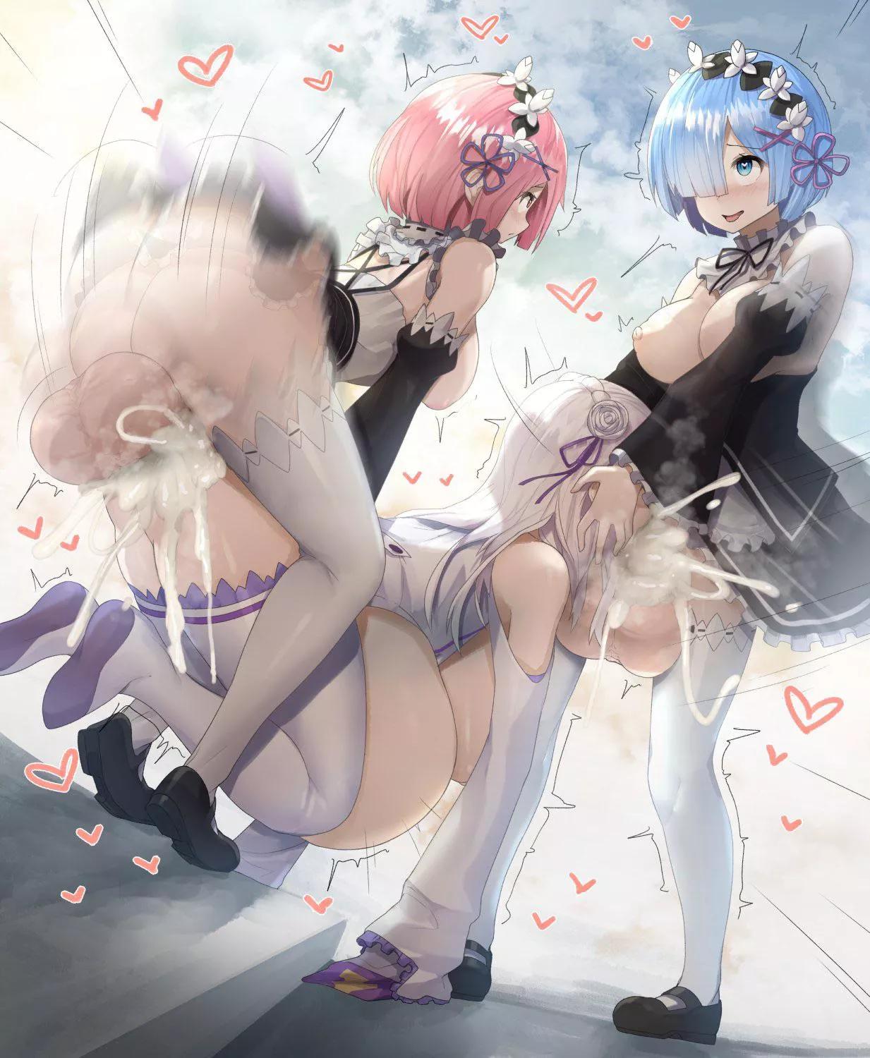 [F/F/F] Rem and Ram stuff Emilia