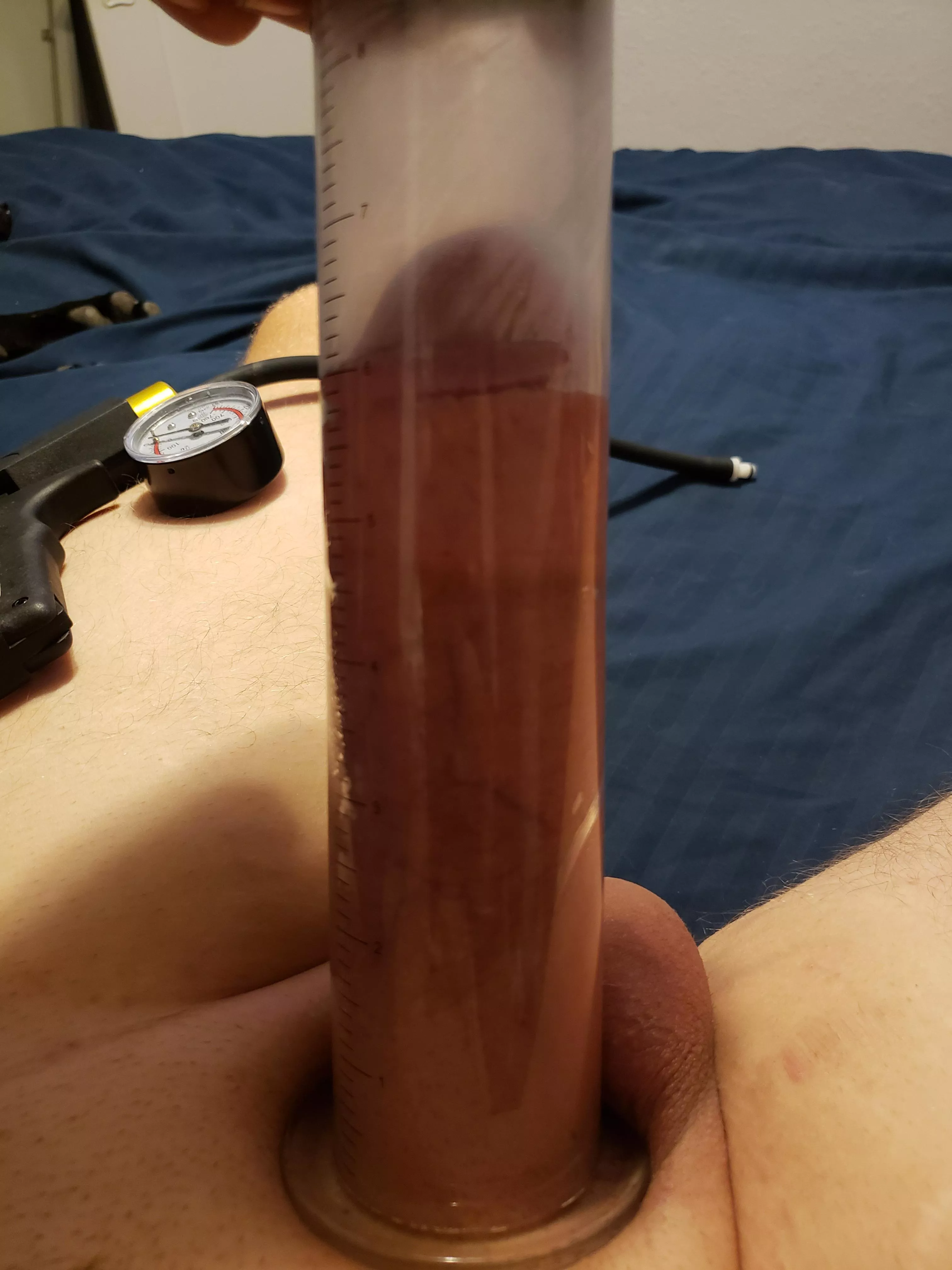 Filled the tube to my tip