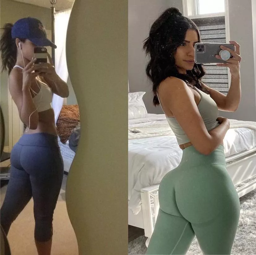 Filling out those yoga pants