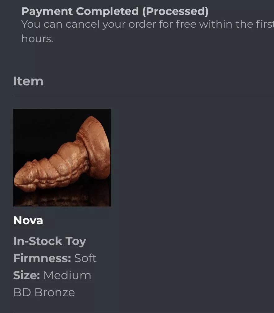 Finally bought my first BD toy! Cant wait to pleasure my prostate â¤ï¸