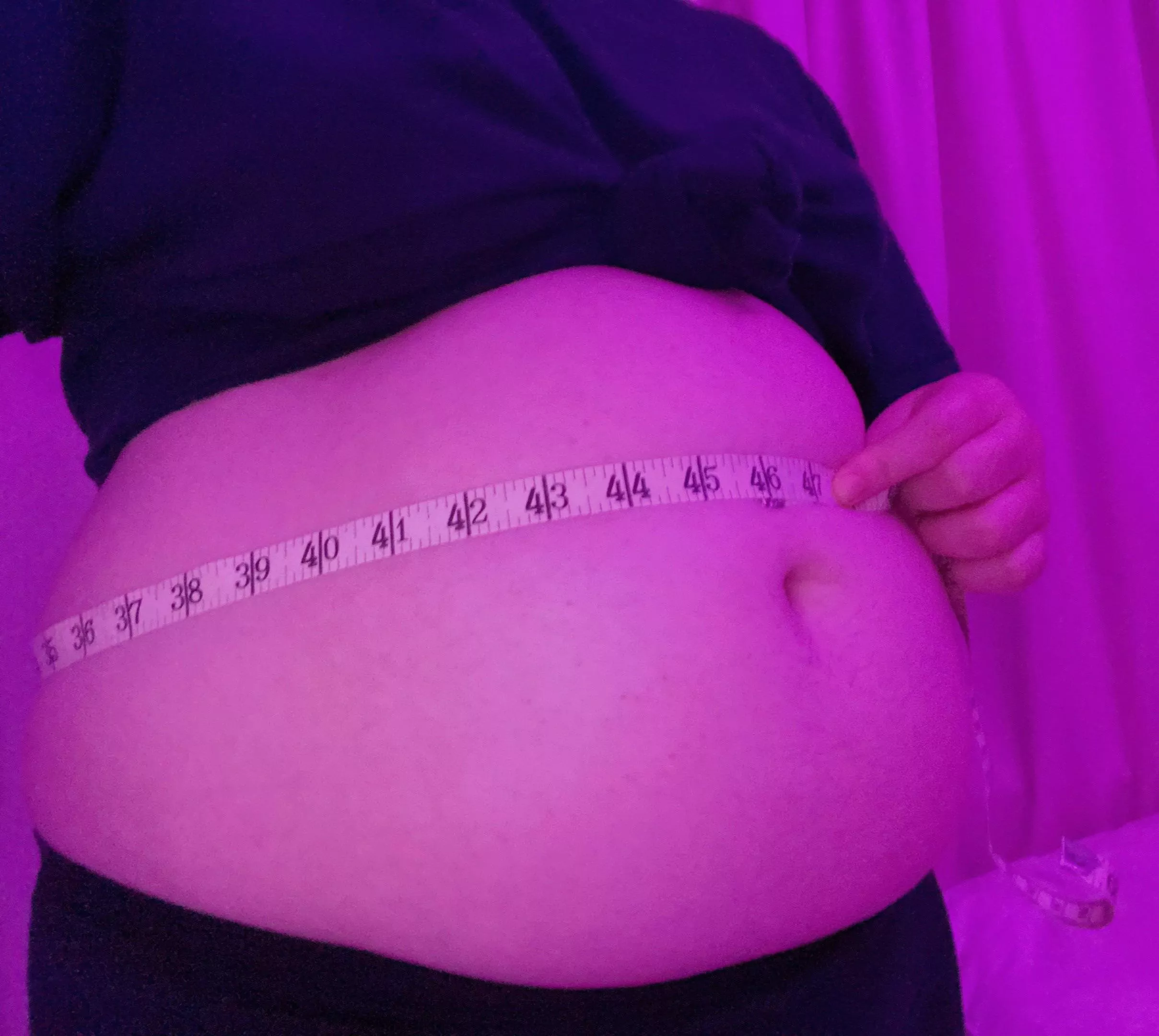 finally measured my belly and…. 😳 i used to have a 26 inch waist… 😖 i must have measured wrong, can anyone correct me if i have? 😳