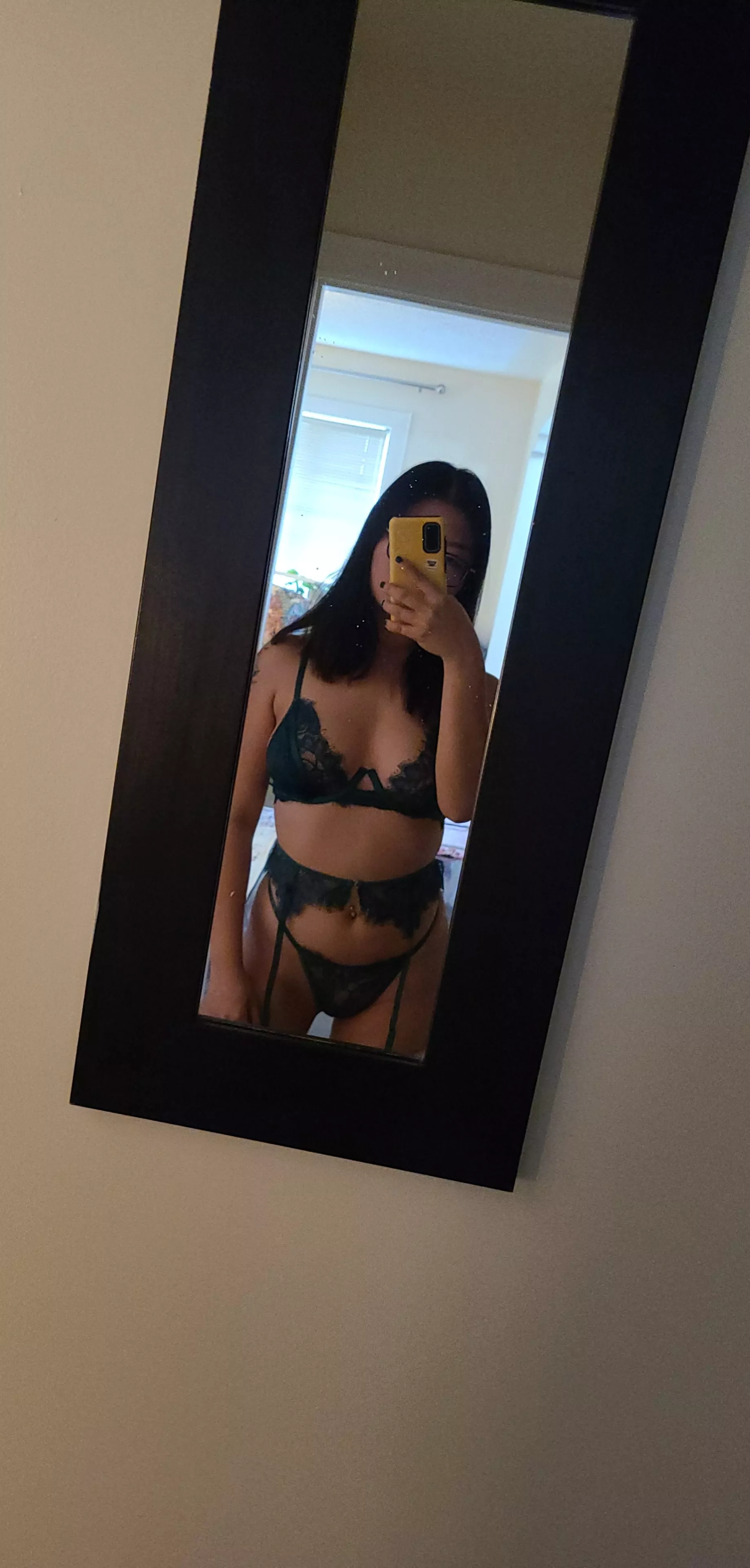 [F]inally single and bought myself some new lingerie. Do you like it? ðŸ¥°ðŸ˜˜