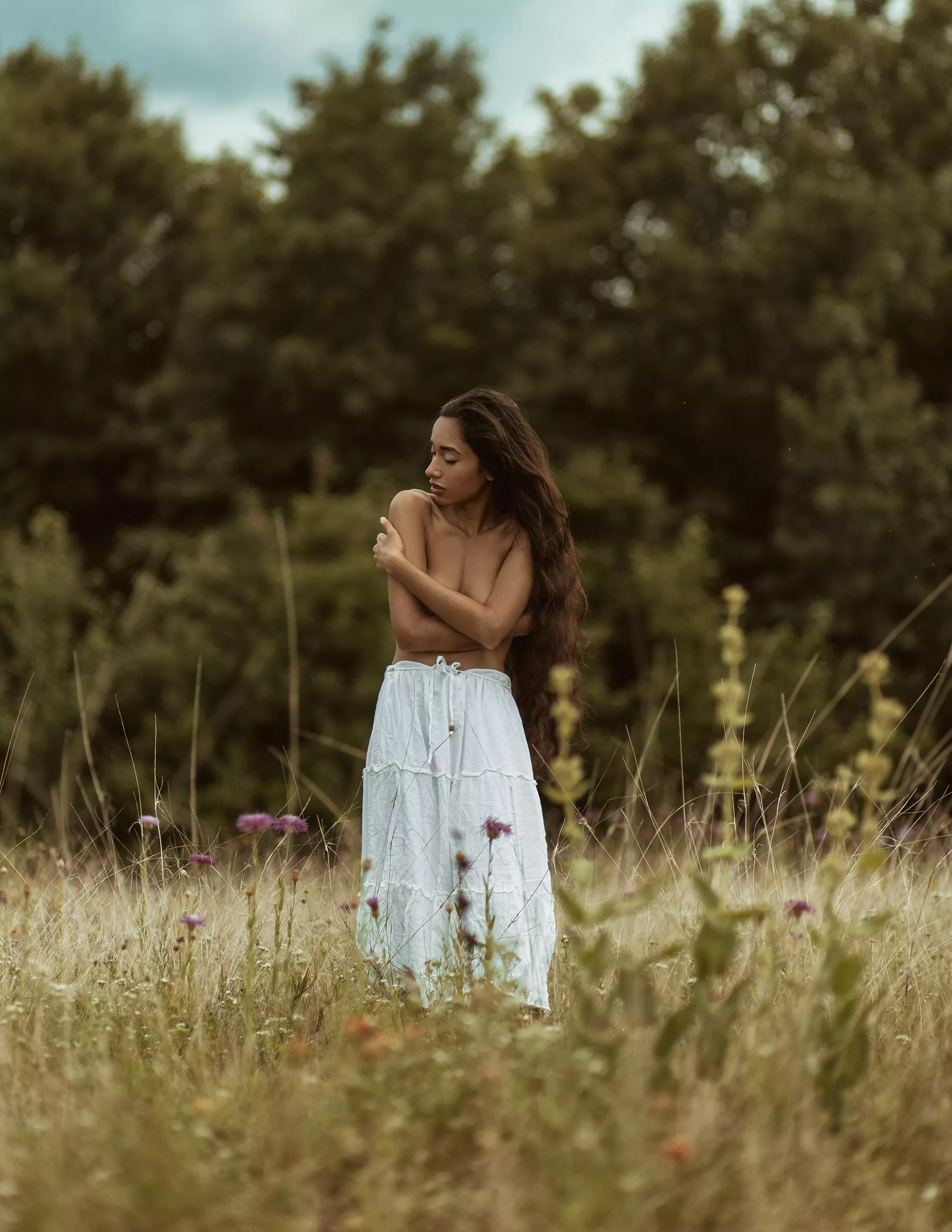 First post here! Frolicking in the field [OC]