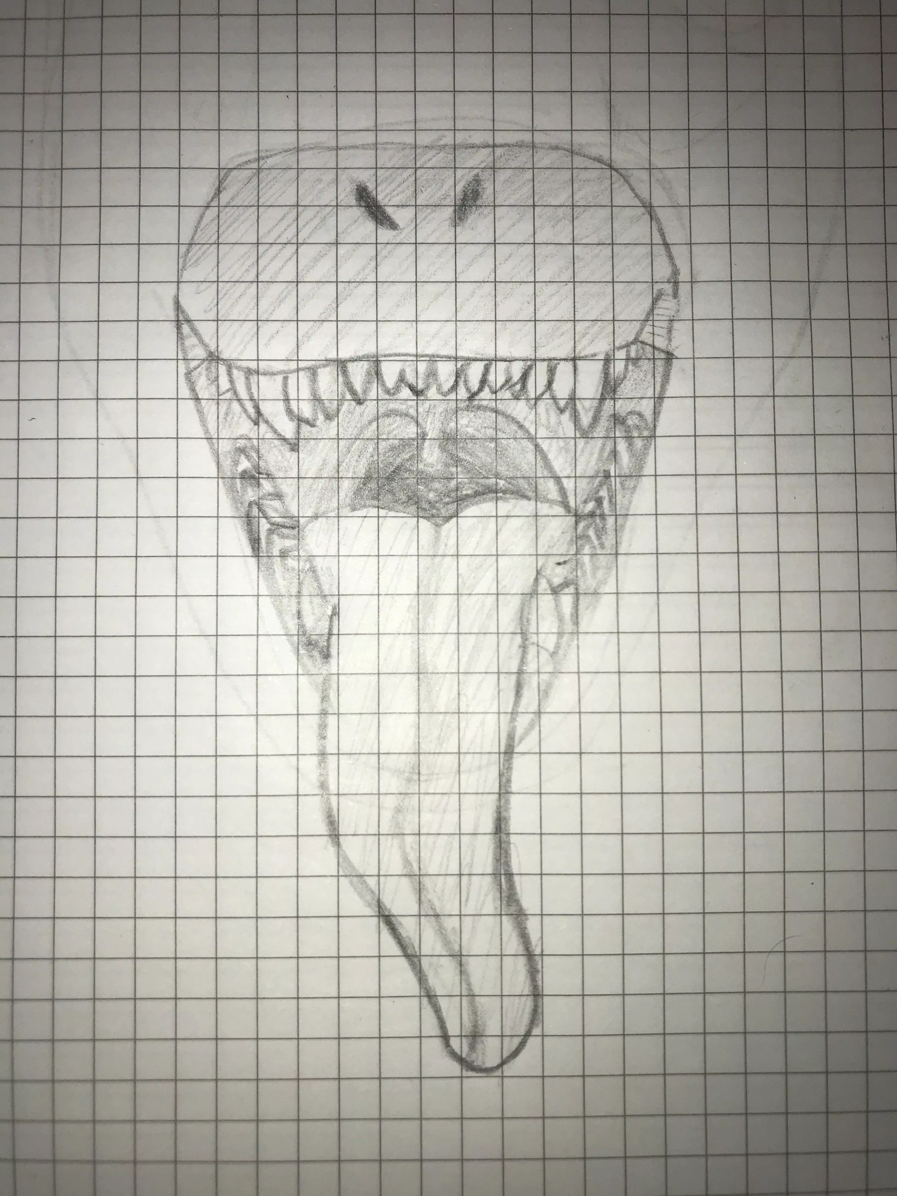 First time drawing a maw. I think I did a decent job-