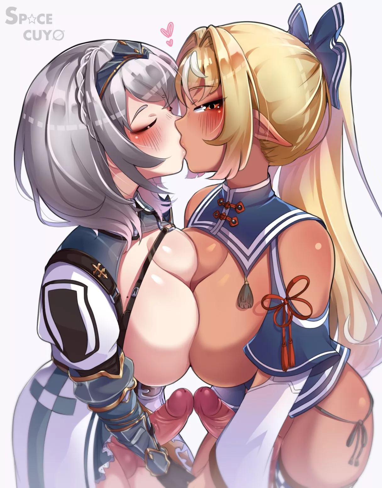 Flare And Noel More Than A Kiss (Spacecuyo) [Hololive]