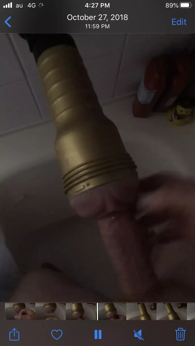 Fleshlight shower stroke