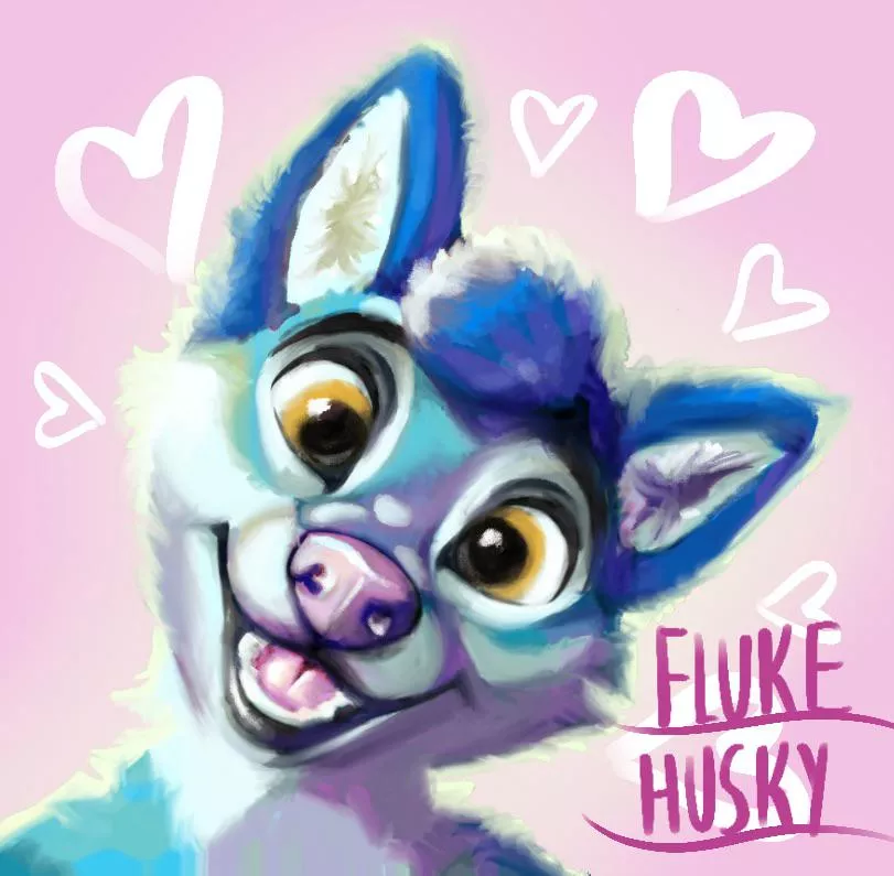 Fluke Husky Fanart ðŸ˜©