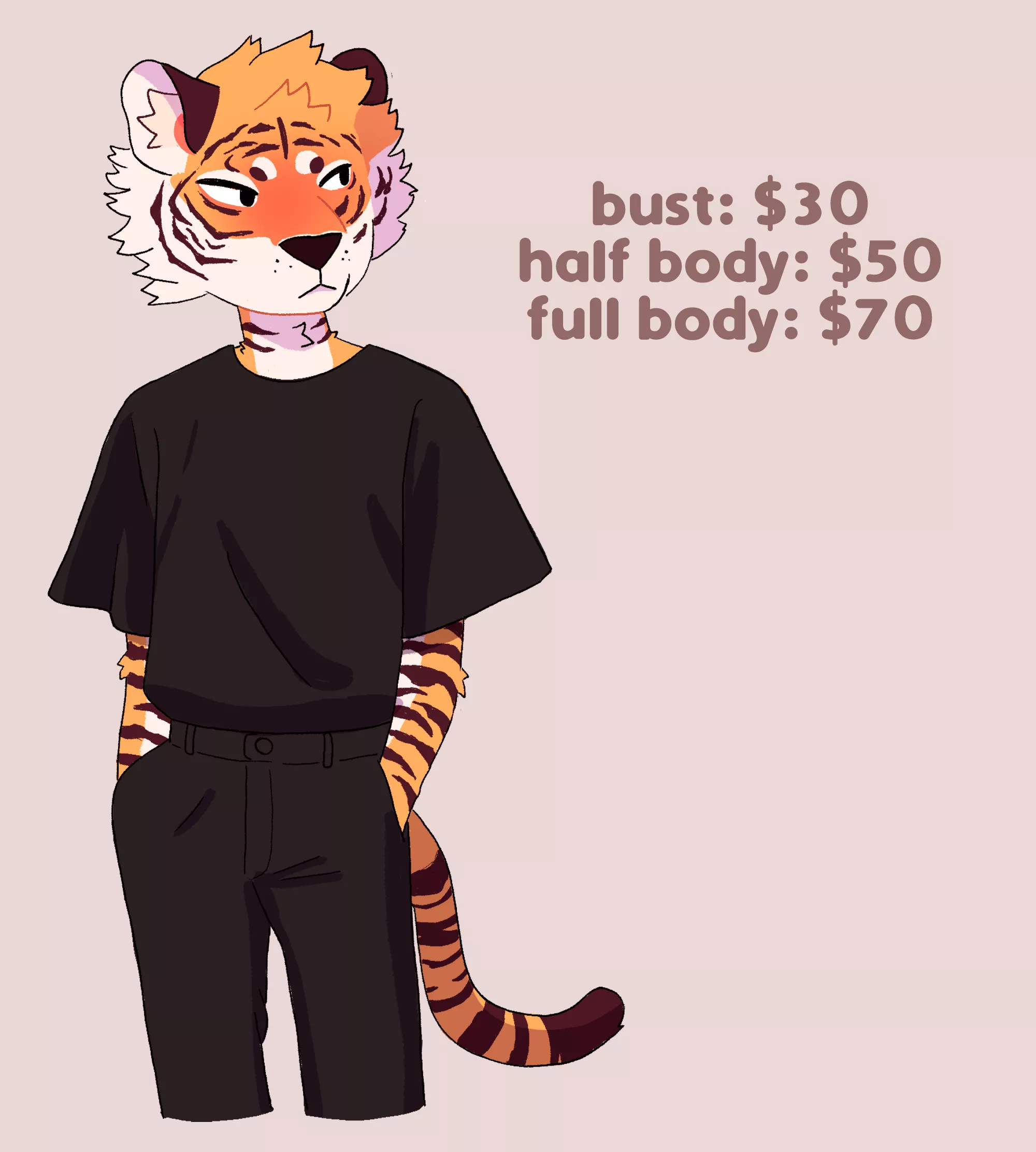 [For hire] Commission open! Bust/Portrait, Fanart, OCs and more. This style starts at 30$, DM for details! Thank you!