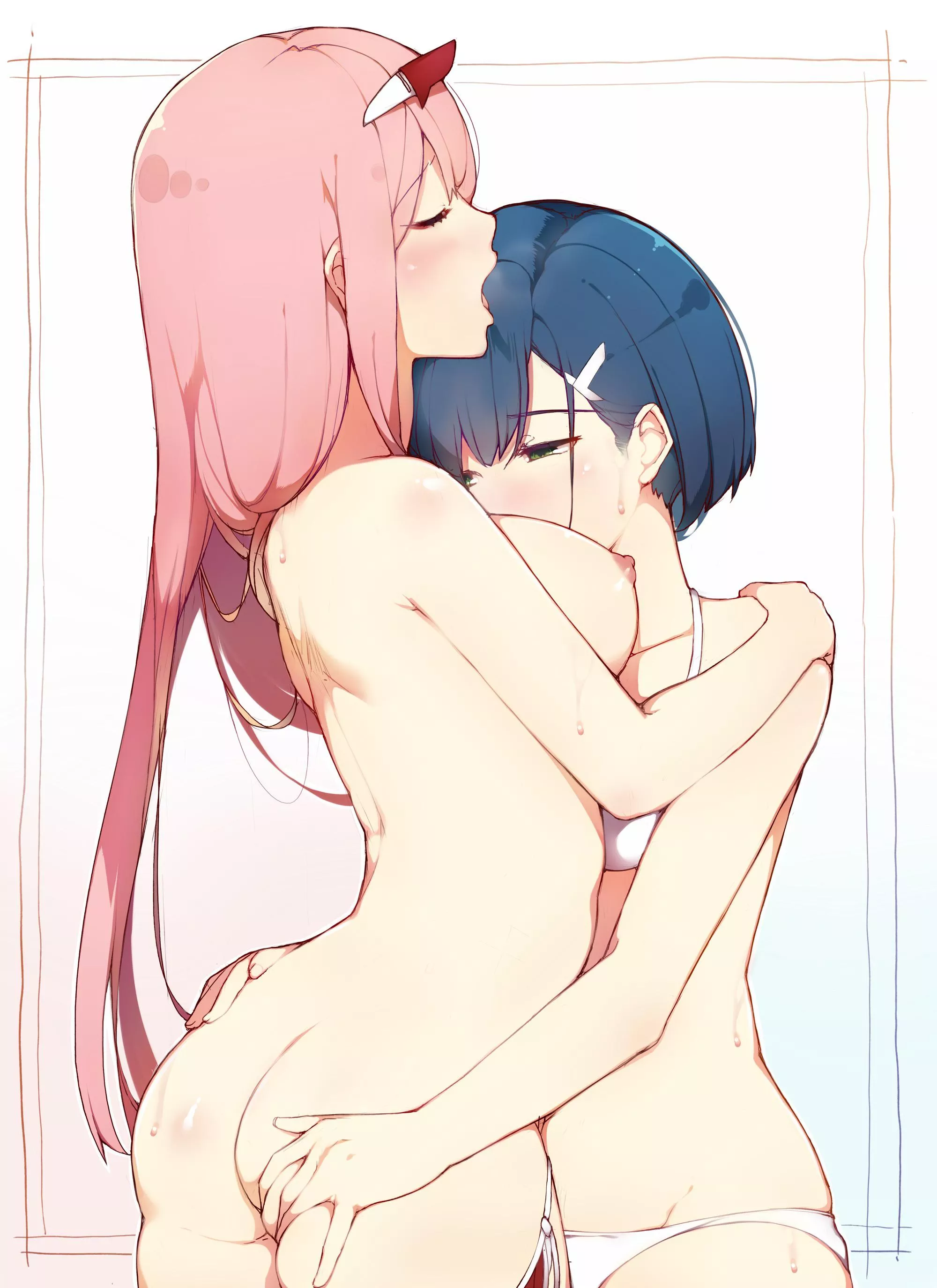 â€œForget Hiro Ichigo and â€˜comeâ€™ with meâ€ ðŸ˜ [Darling in the Franxx] (Credit: Kimoshi)