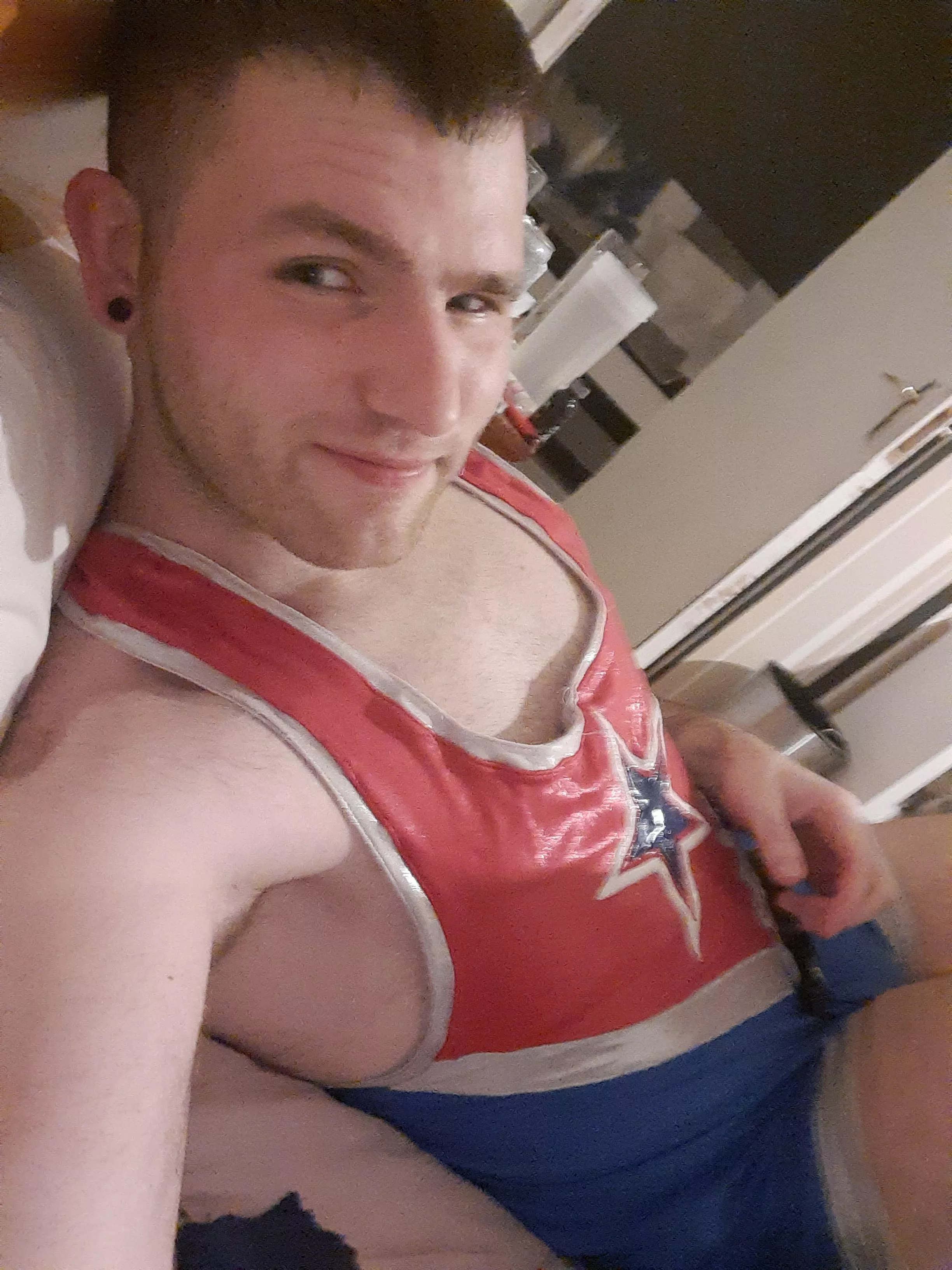 Found my old wrestling singlet