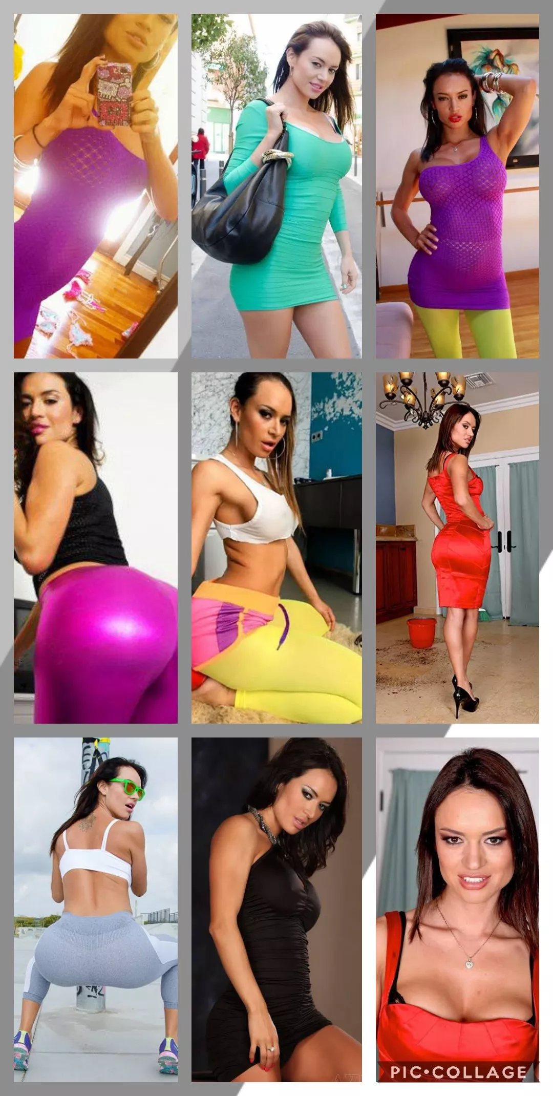 Franceska Jaimes ( pick your favourite outfit)