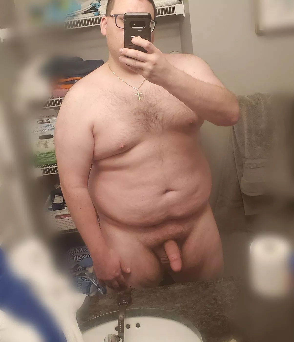 Fresh out of the shower