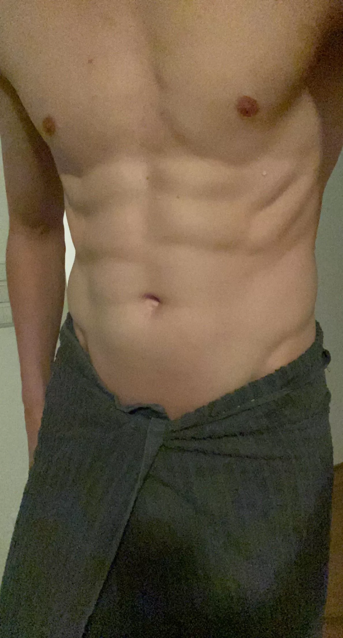 Fresh showered [m]