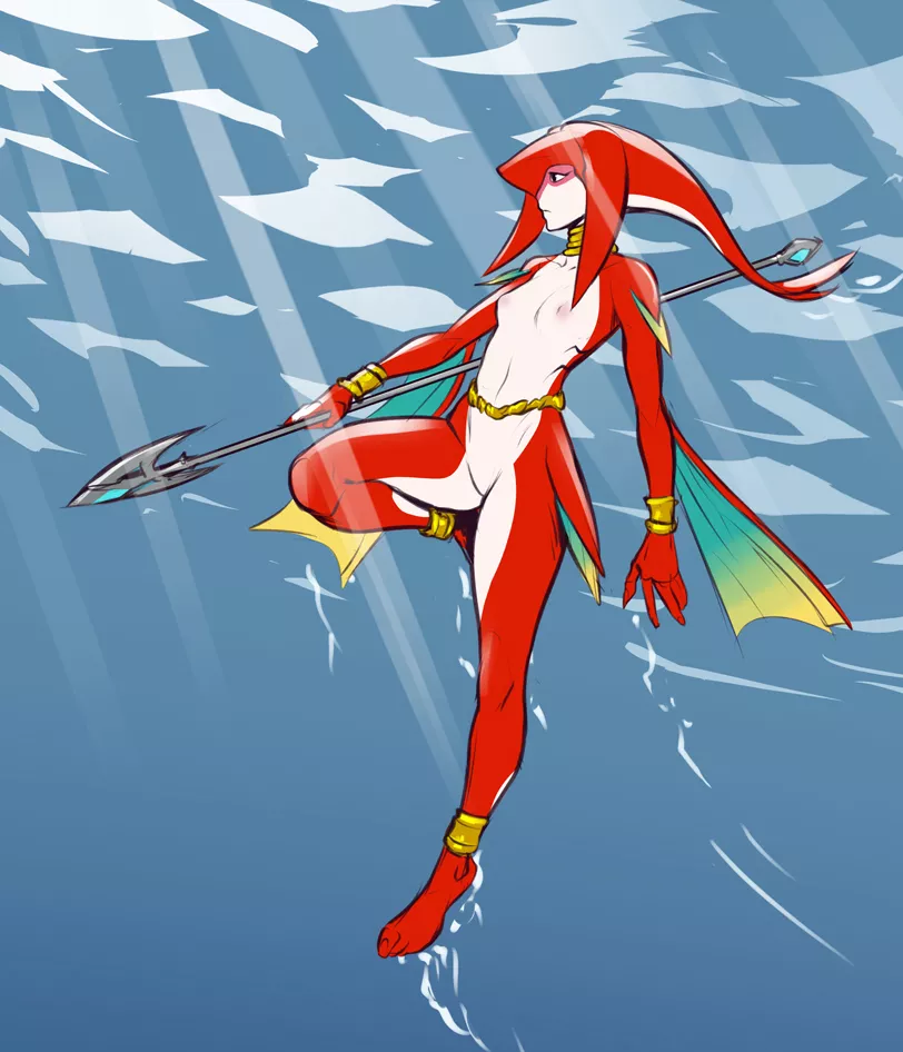 From DanBooru [mipha] [the_legend_of_zelda] (izra)