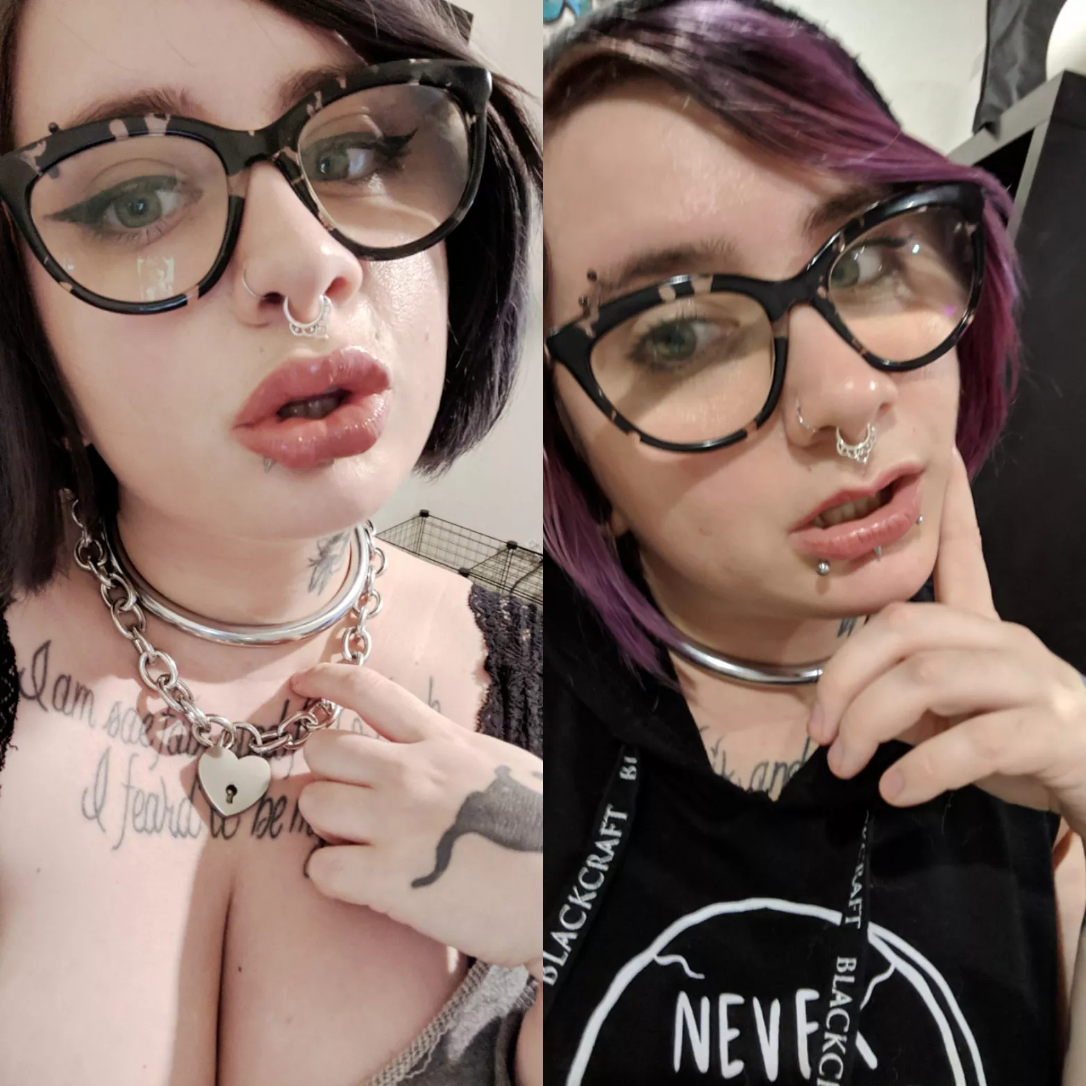 From Gruneg to Goth-Bimbo! 2dn round of lip fillers??