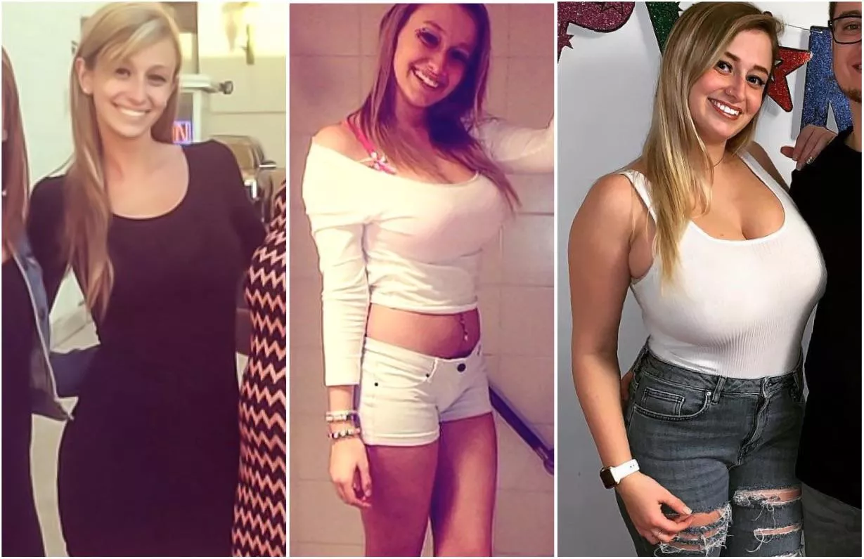 From petite tits to bigger than her head