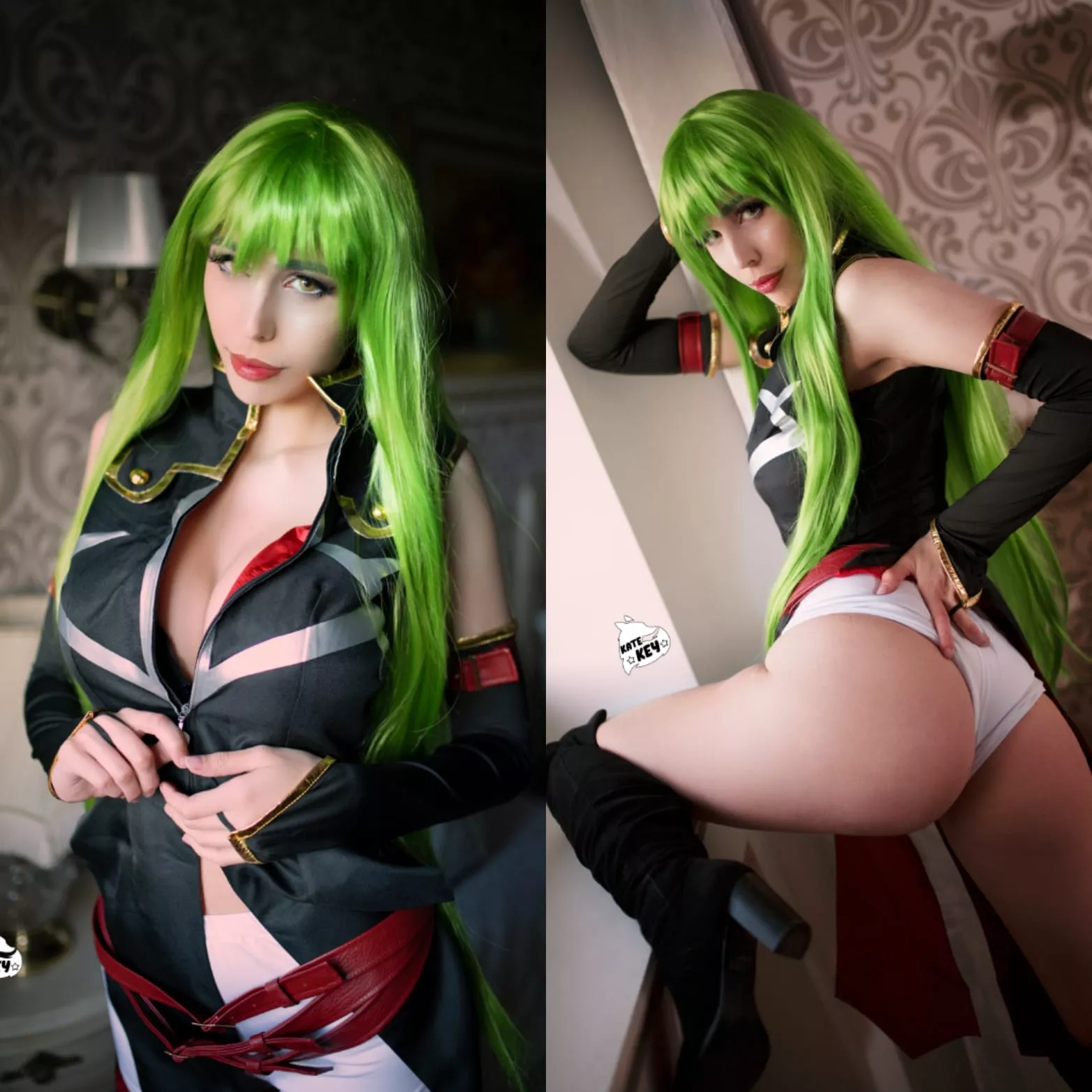 Front and back CC cosplay from Code Geass- by Kate Key (self)