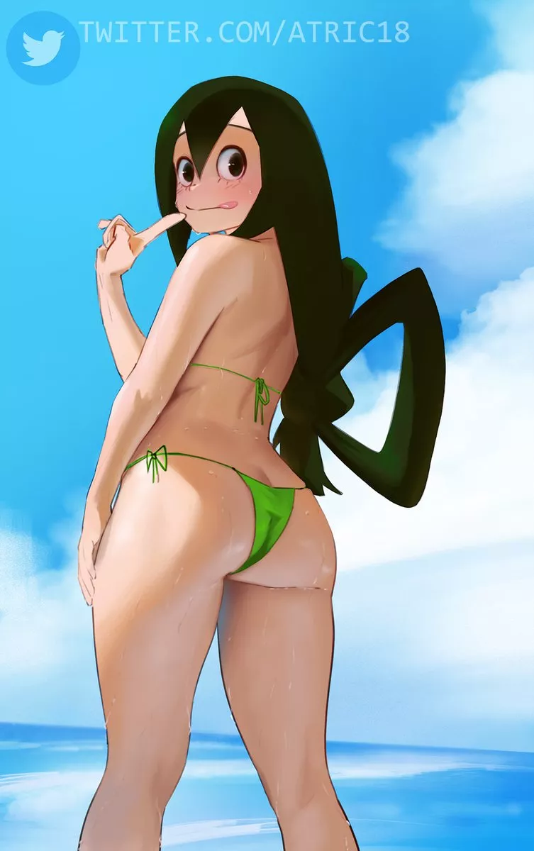 Froppy at the beach (Atric18)