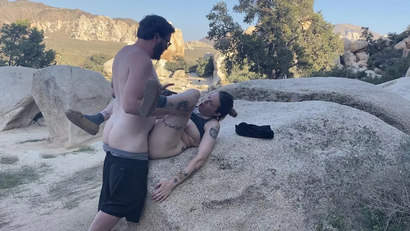 Fucking my husband in Joshua Tree