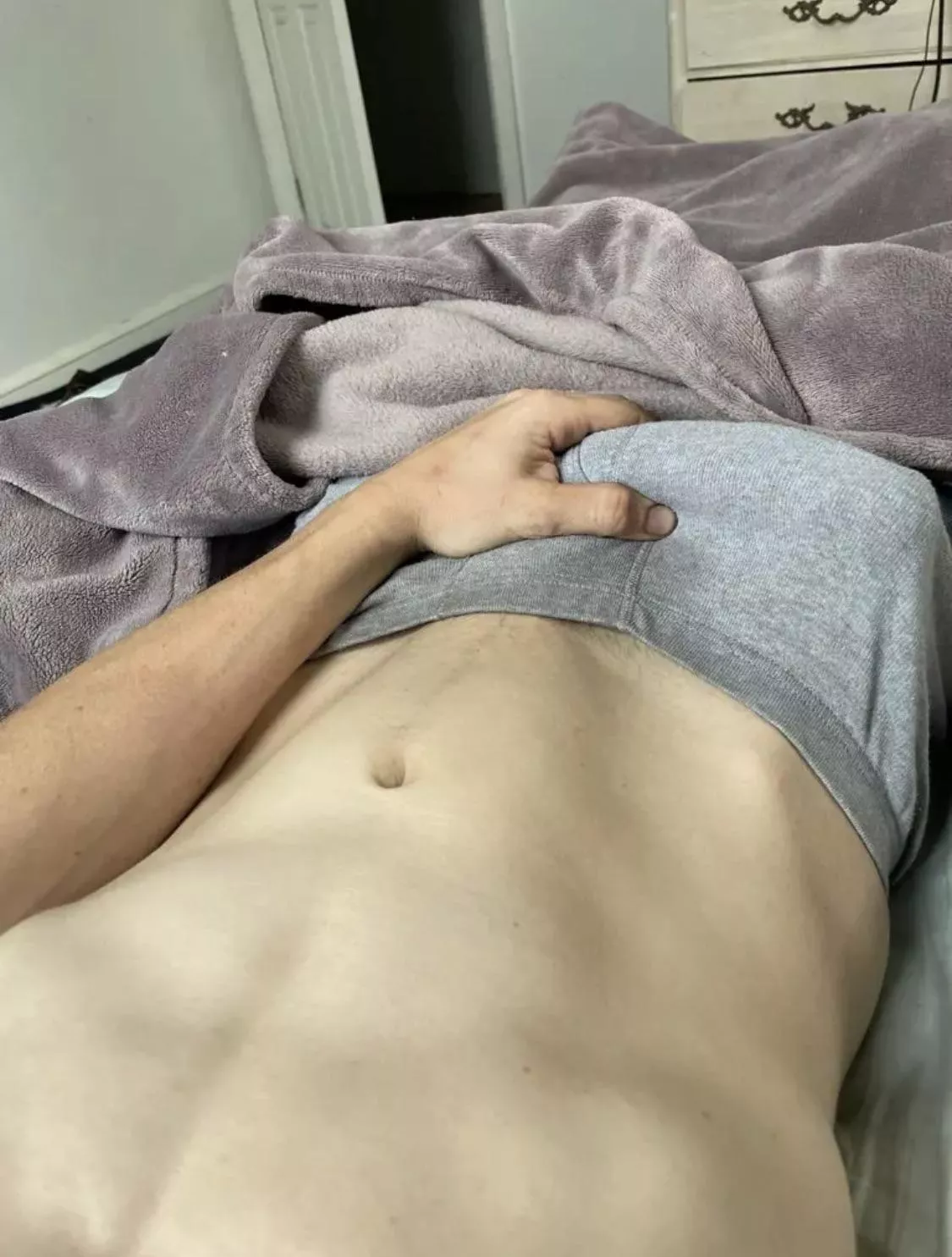 fun fact: touching my cock through my boxers gets me insanely turned on