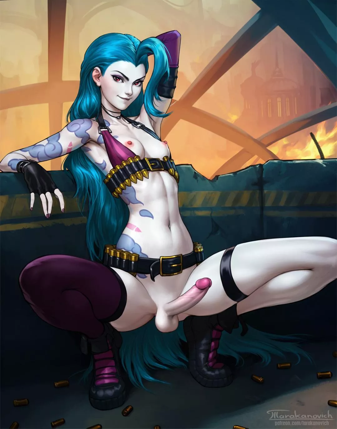 Futa Jinx by Tarakanovich