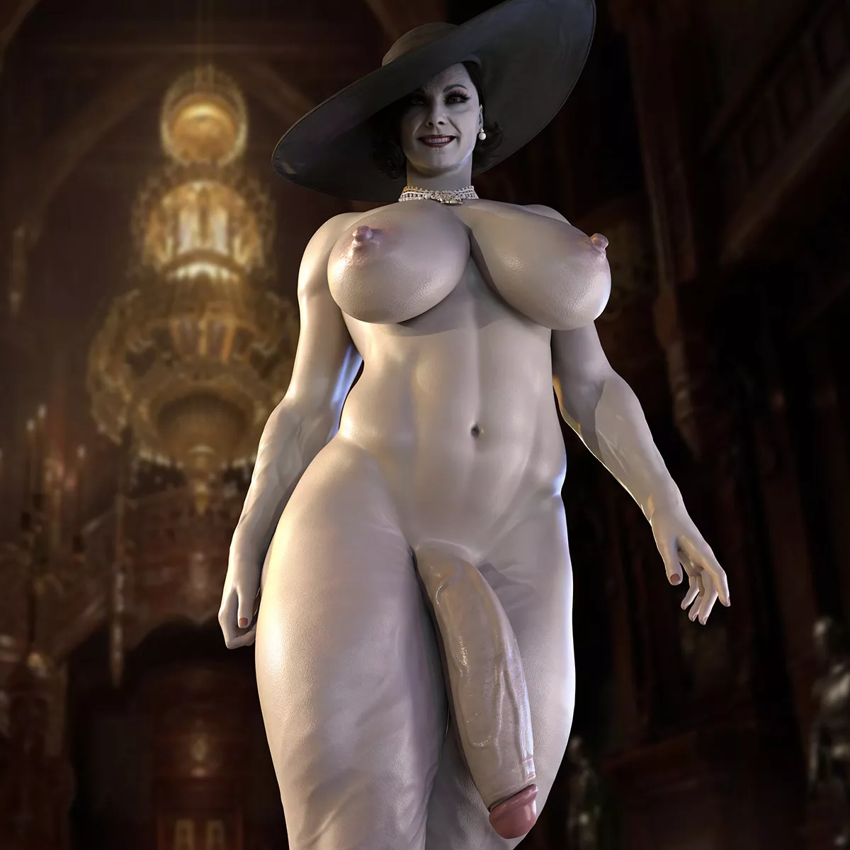 Futa Lady Dimitrescu (Nord Fantasy) [Resident Evil]