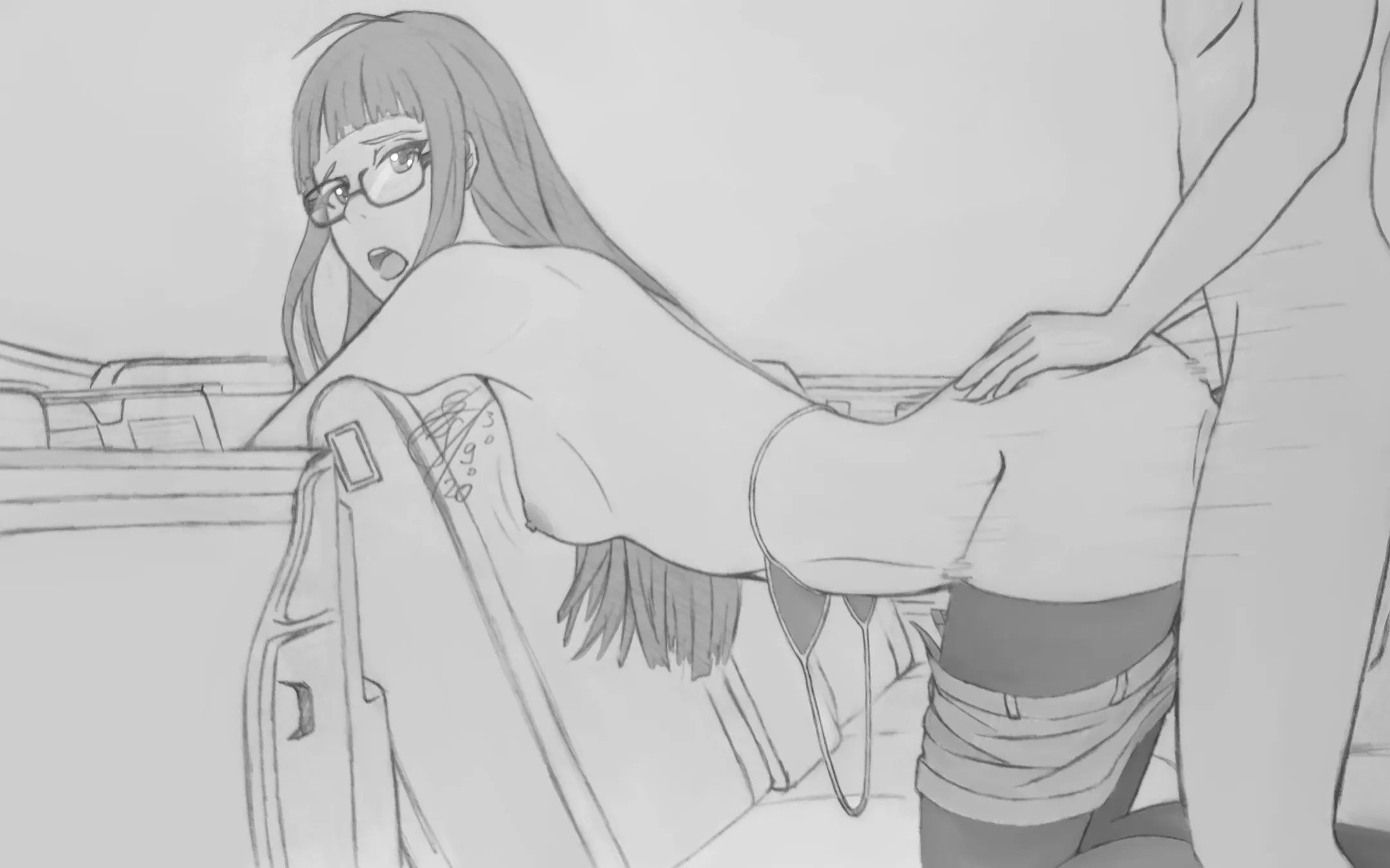 Futaba Sakura Sketch by me (BladeSHG)