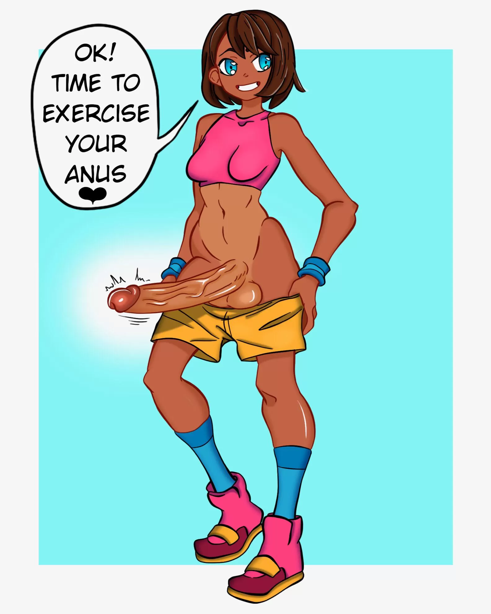 Futanari trainer (I do not know / Pan_NSFWartist)