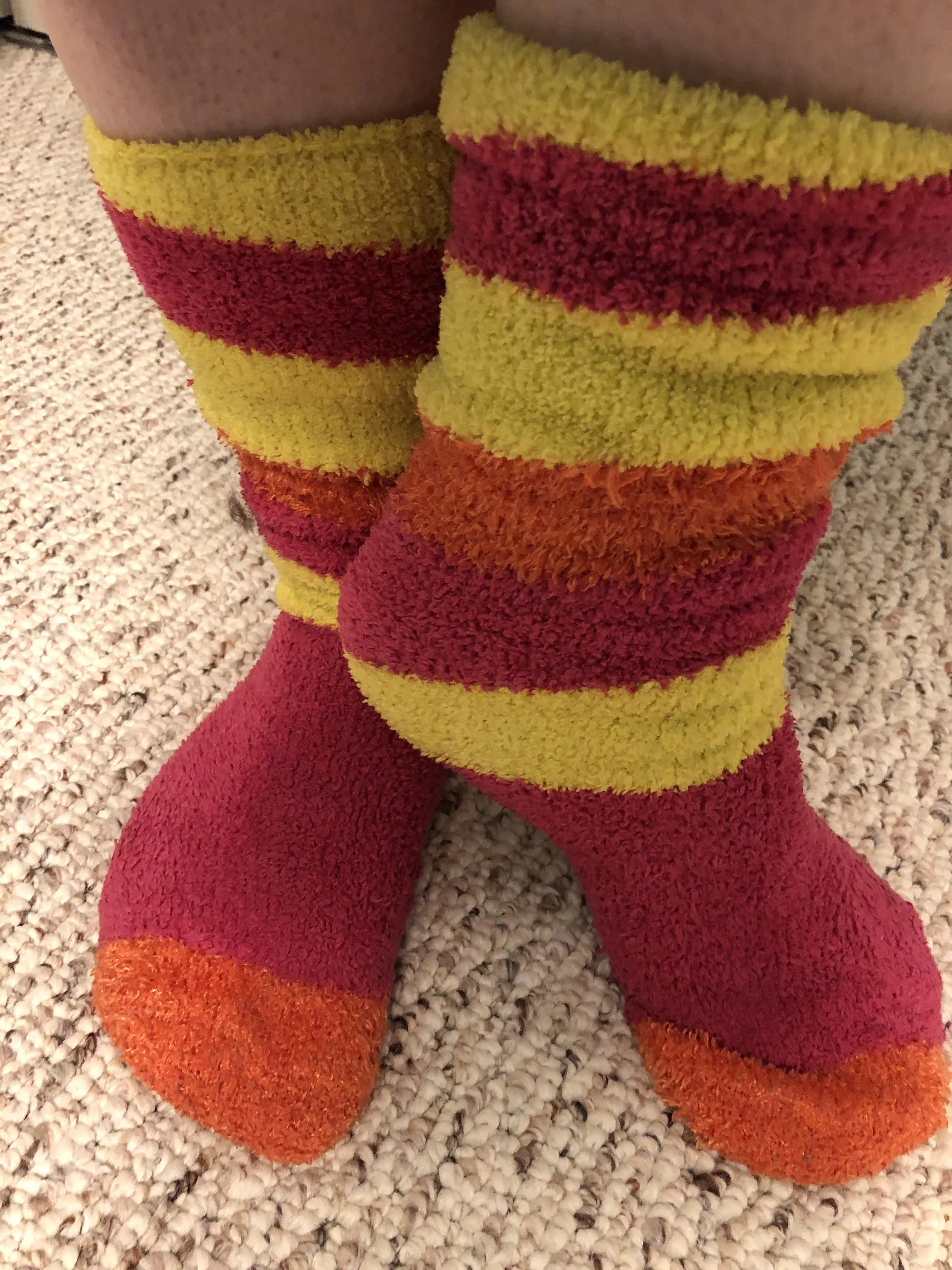 (F)uzzy socks for Friday!