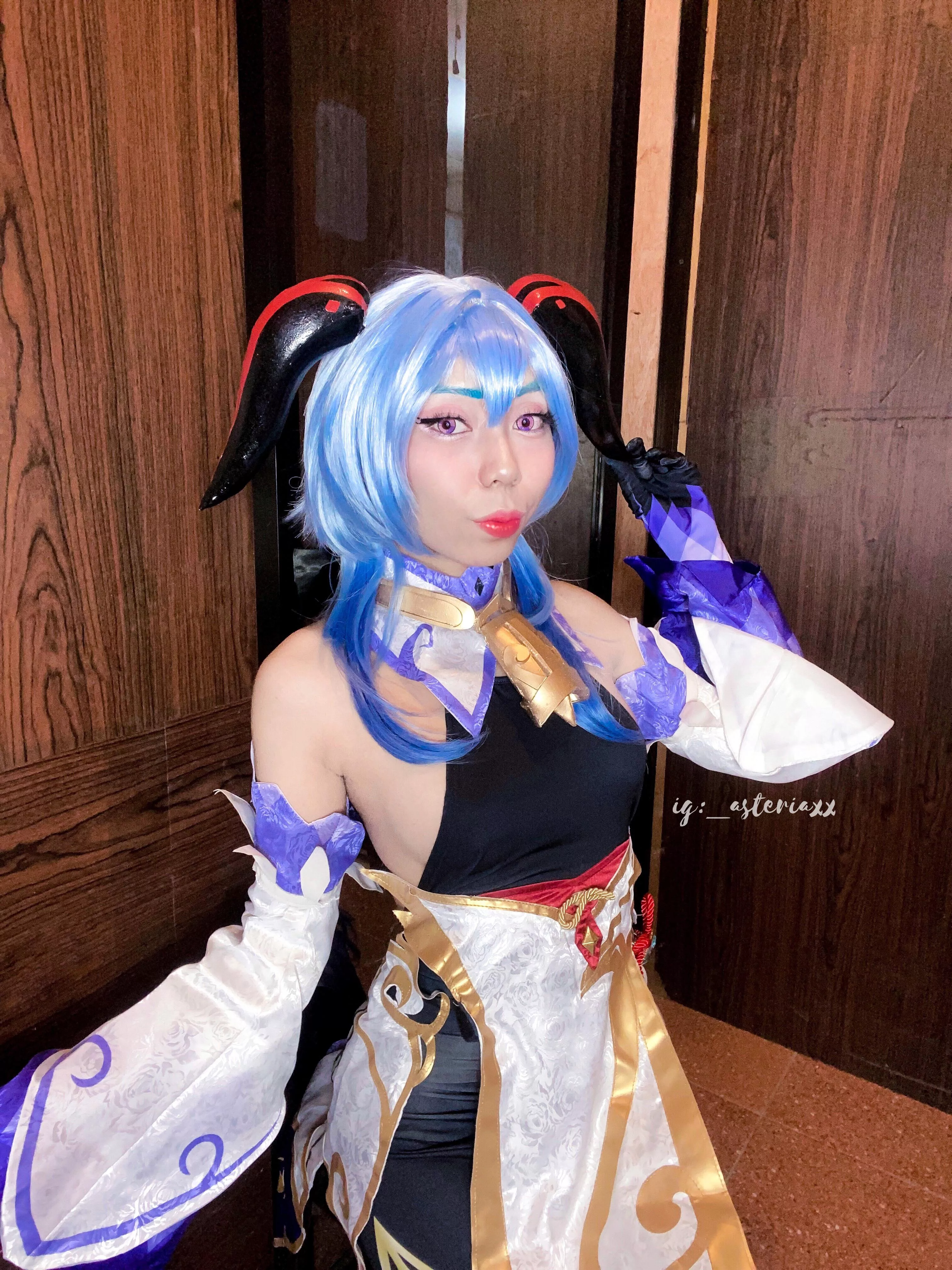 Ganyu cosplay from Genshin Impact [Self]