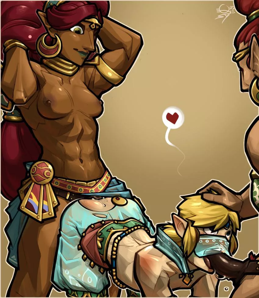 Gerudos x Link [Legend of Zelda Breath of the Wild]