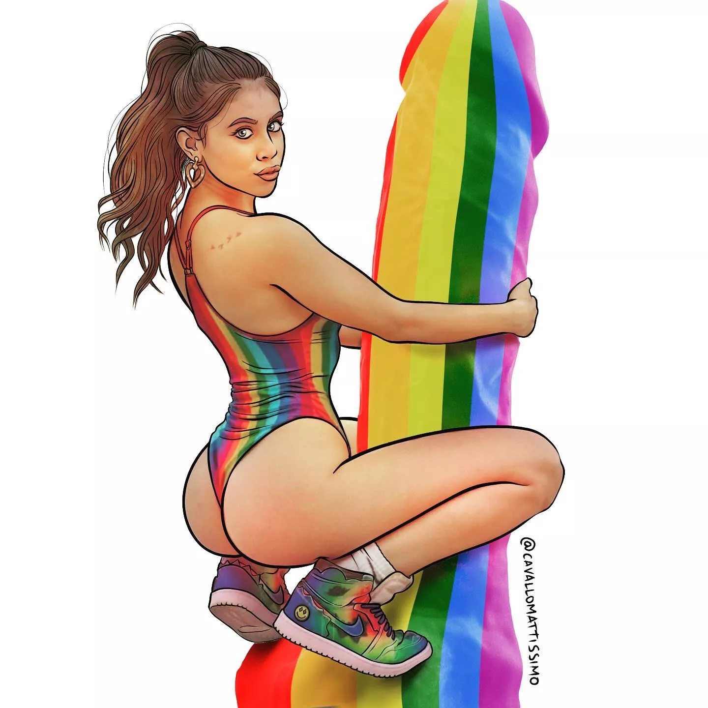 Get inspired by Violet Summers paying attention to the pride. (Cavallomattissimo) [original]