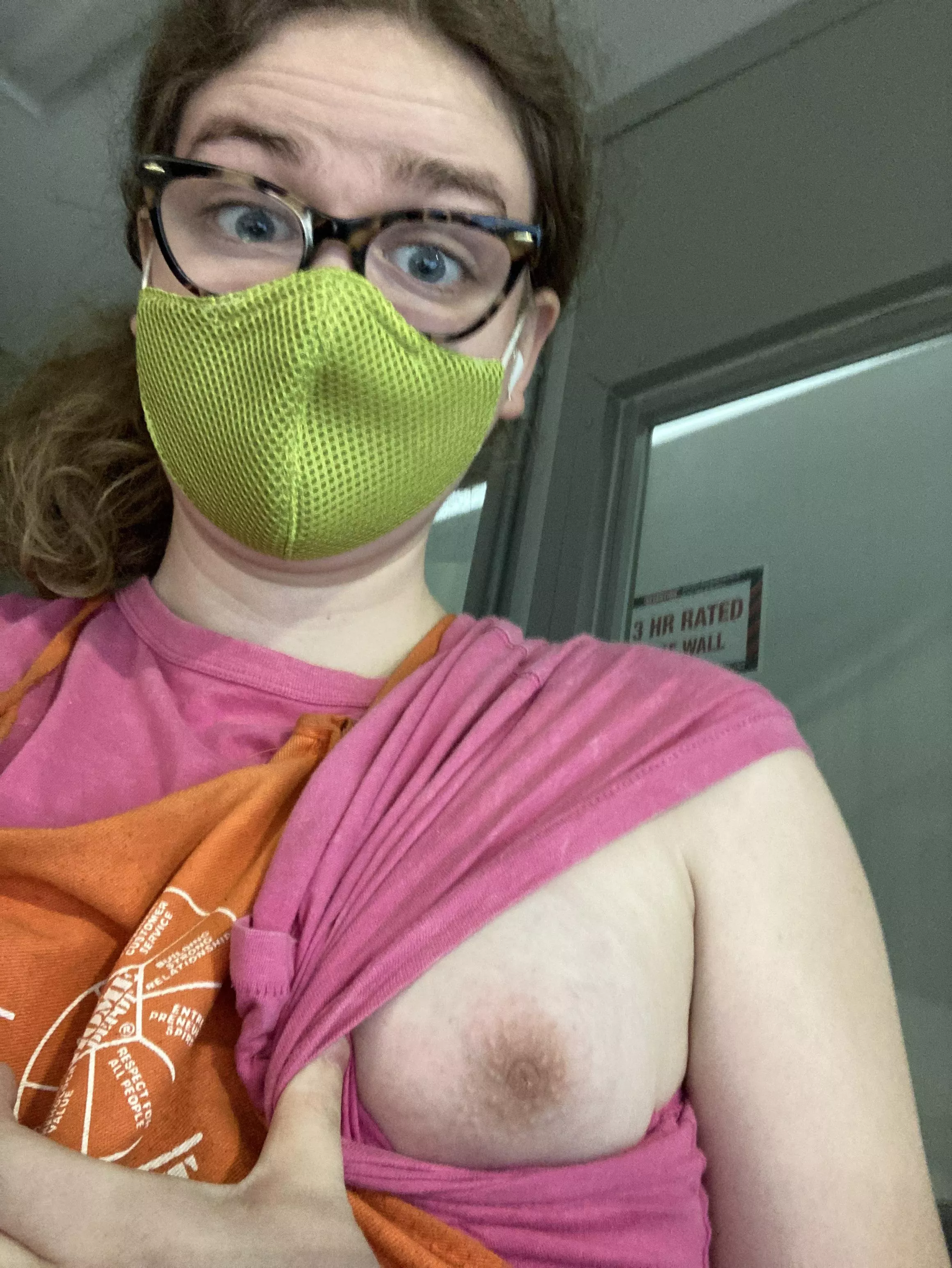 Gettin’ sexy in the Garden booth … that’s the power o[f] The Home Depot