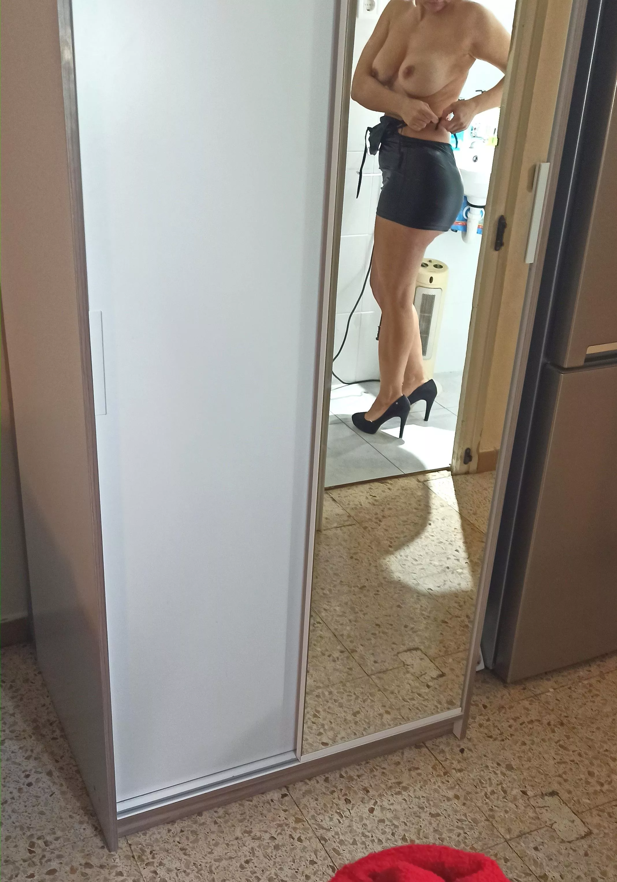 getting ready for my new cock..