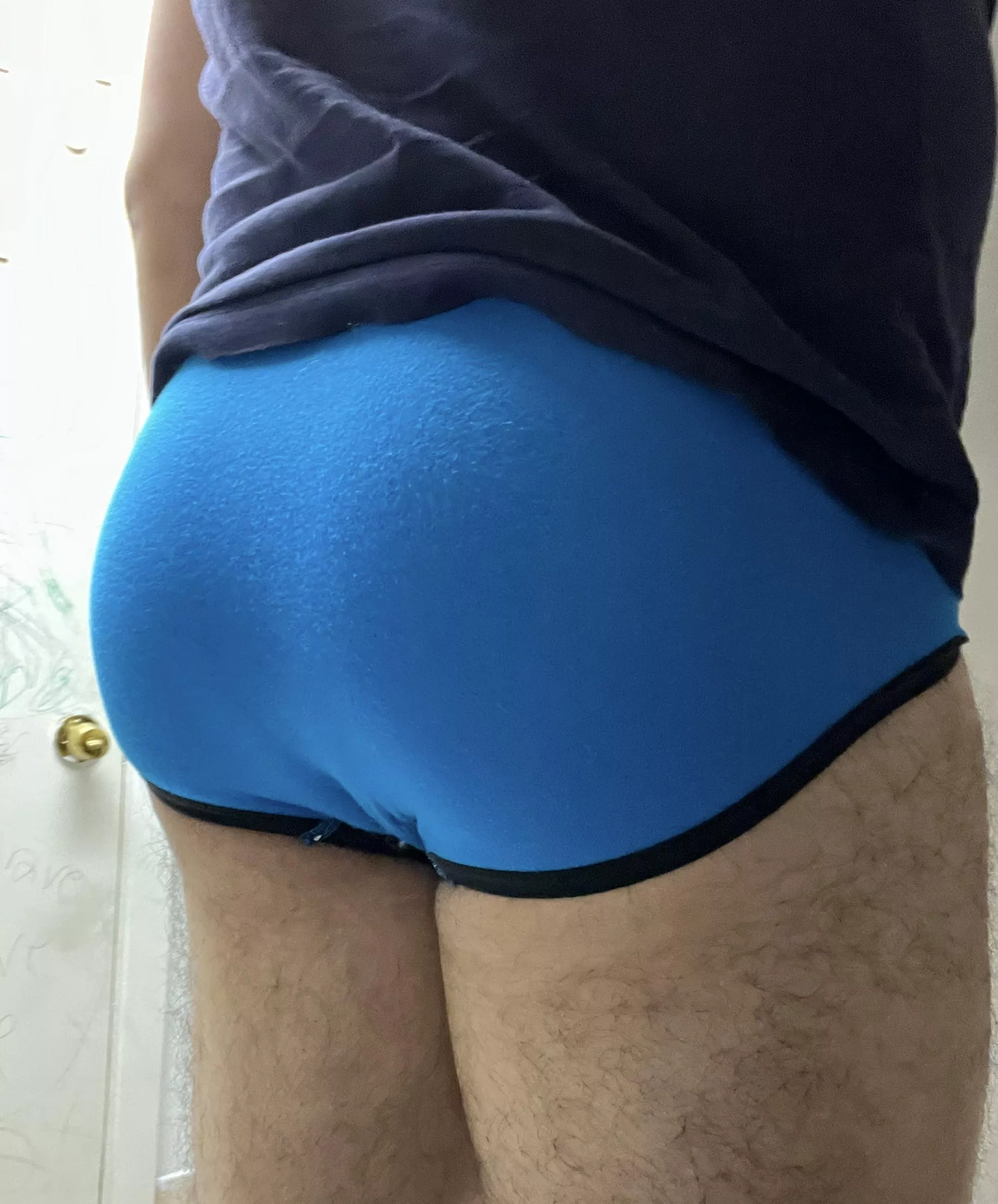 Getting too big for this underwear.